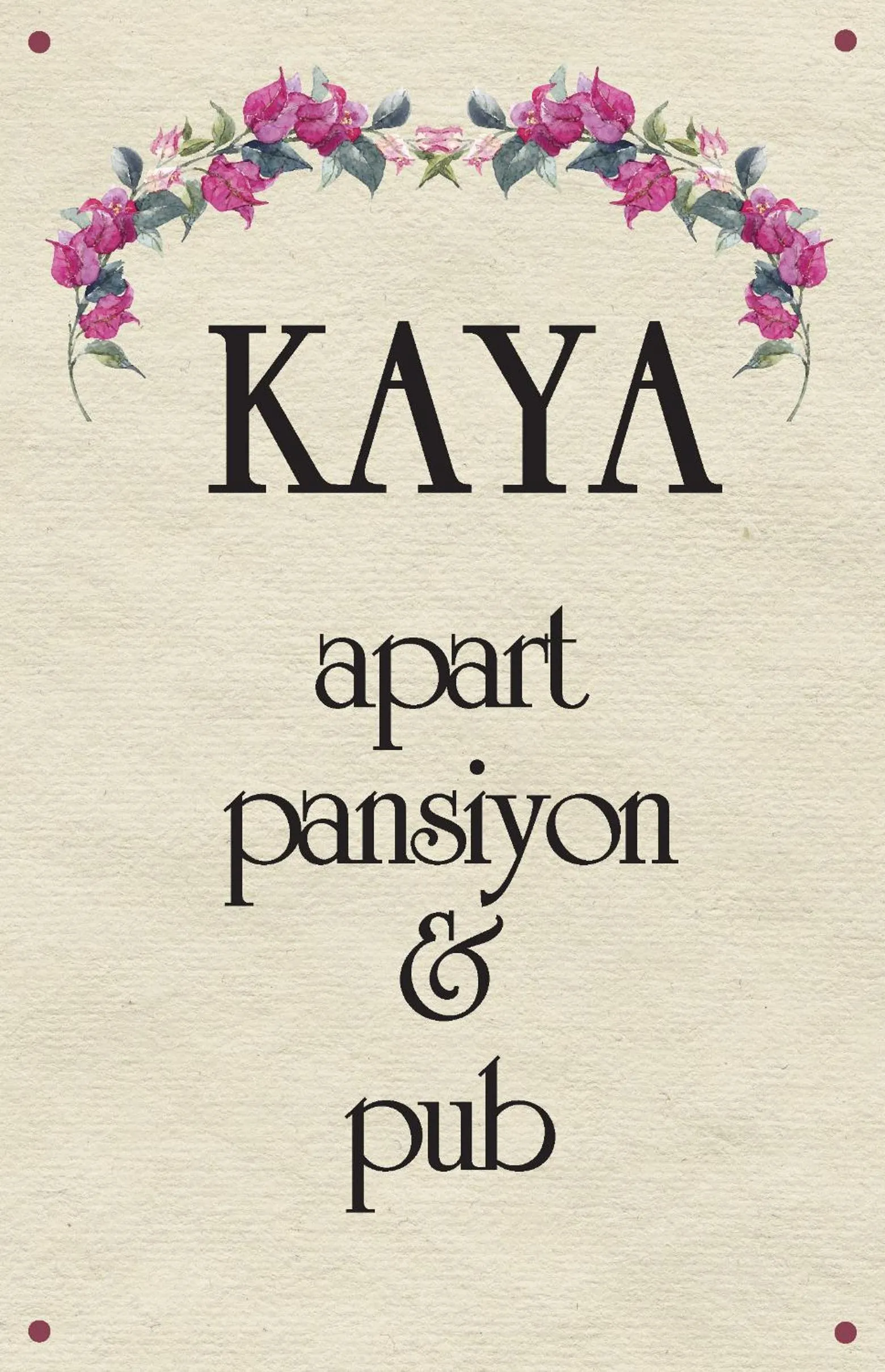 Property logo or sign in Kaya Apart & Pansiyon
