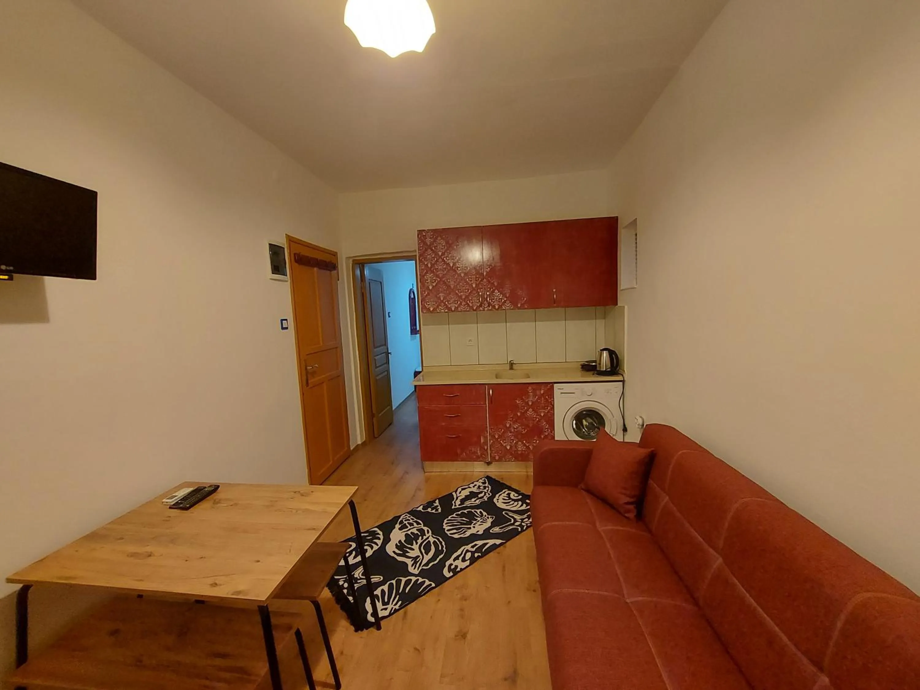 Kitchen or kitchenette in Kaya Apart & Pansiyon