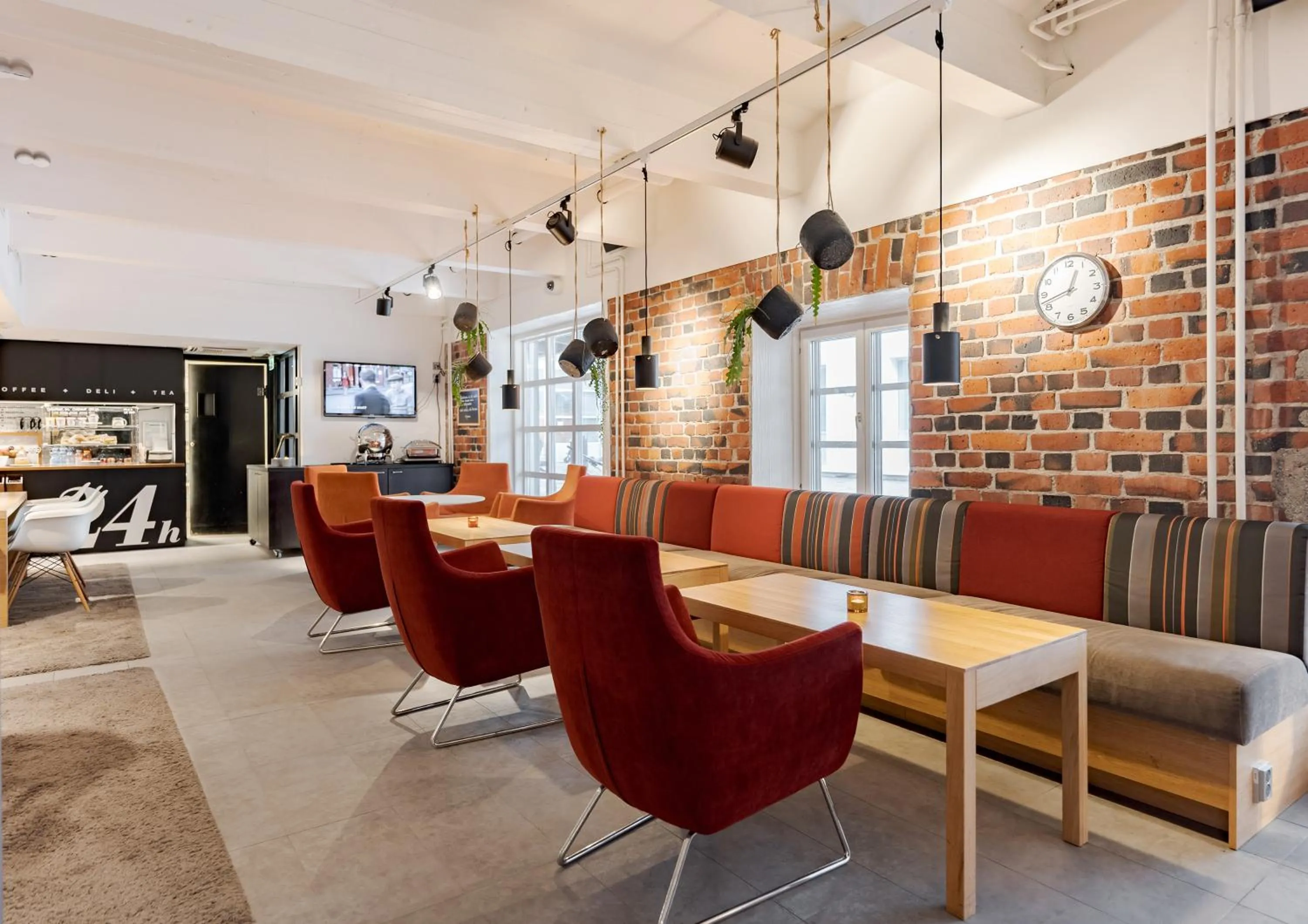 Lobby or reception in Original Sokos Hotel Villa Tampere