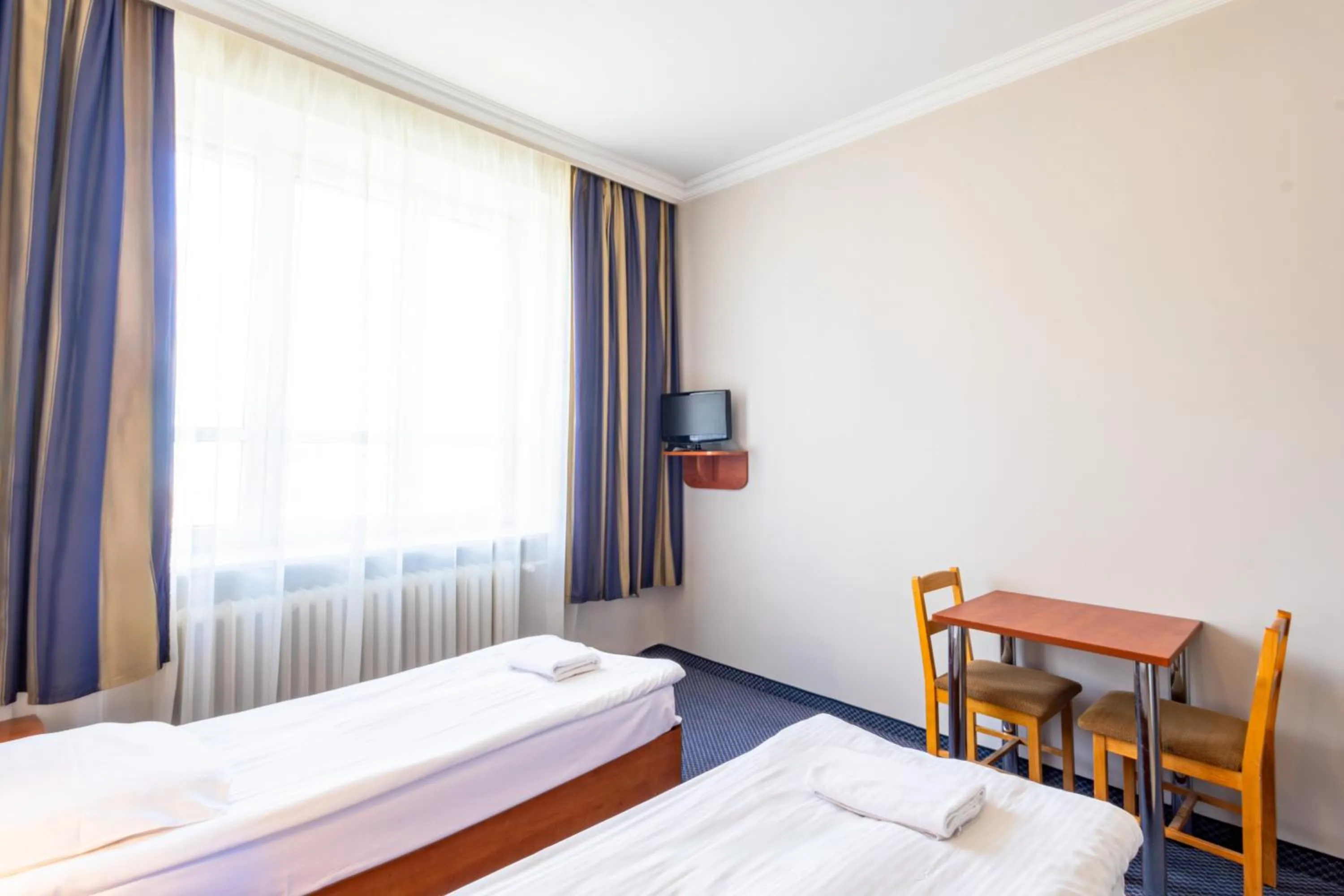 Bed in Noclegi Stadion Bed & Breakfast