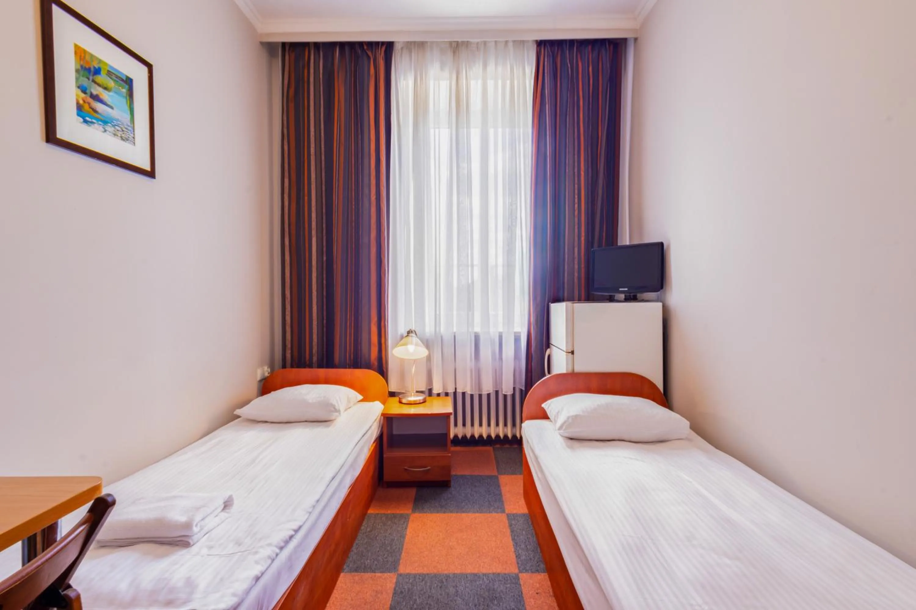 Bed in Noclegi Stadion Bed & Breakfast