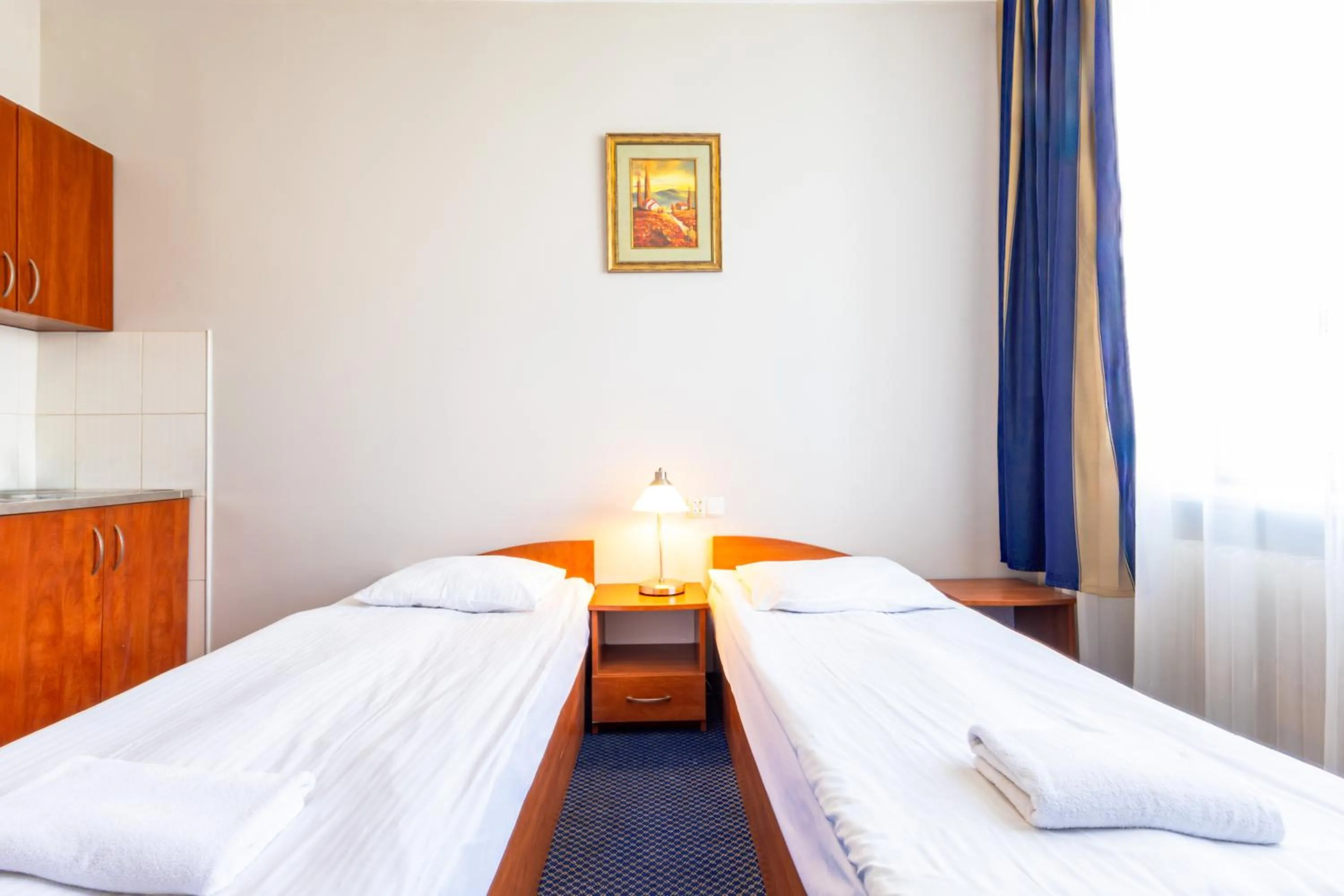 Bed in Noclegi Stadion Bed & Breakfast