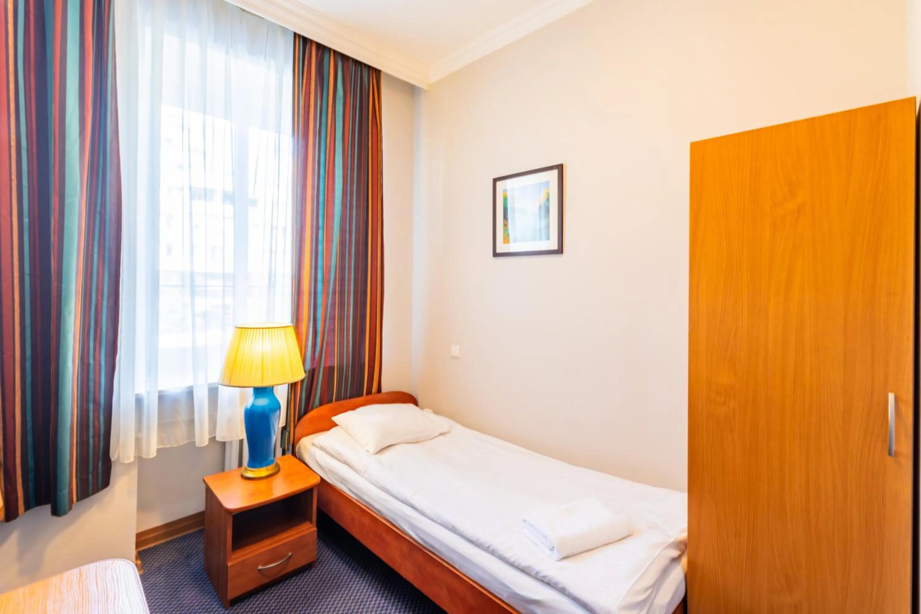 Bed in Noclegi Stadion Bed & Breakfast