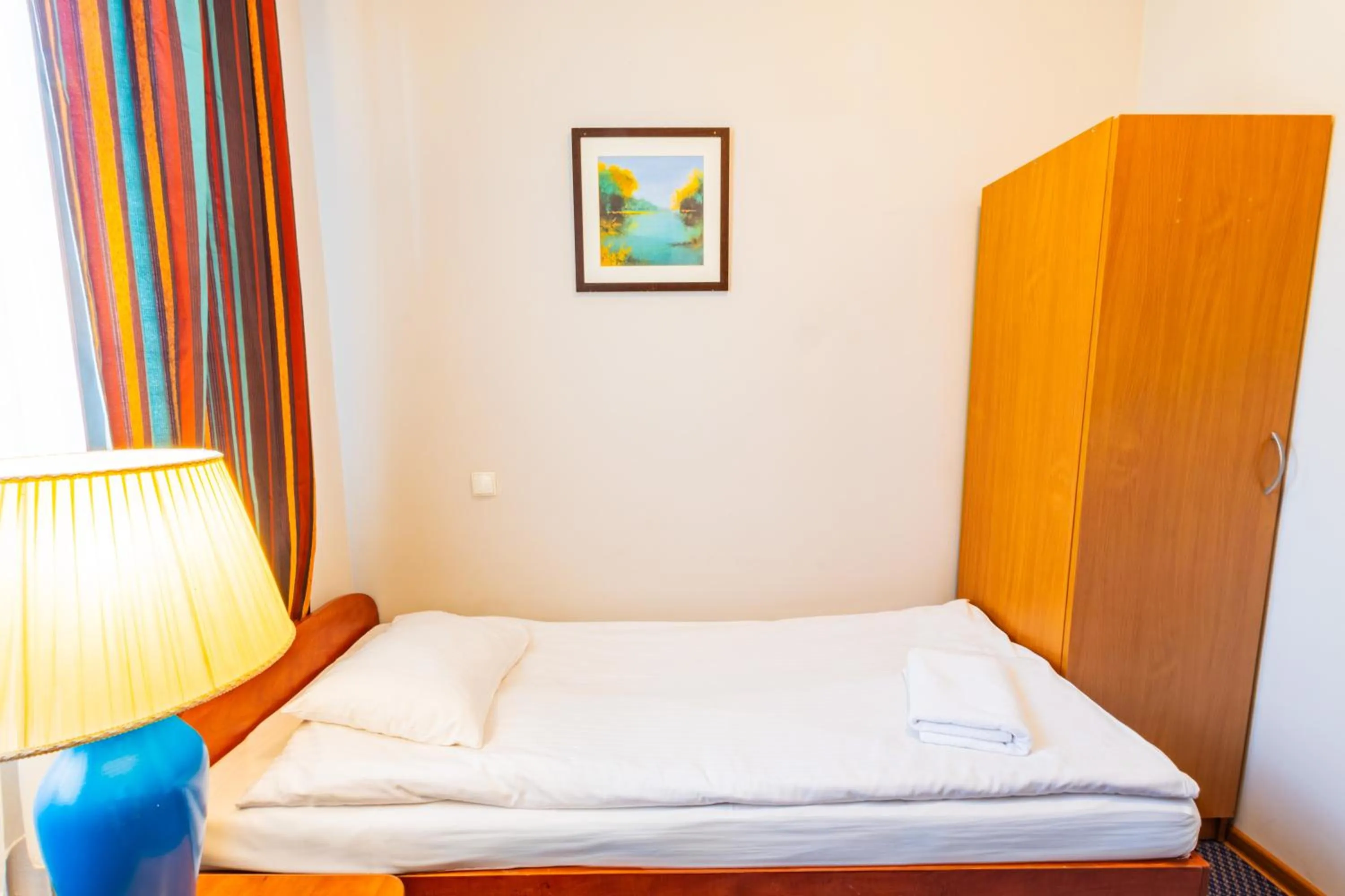 Bed in Noclegi Stadion Bed & Breakfast