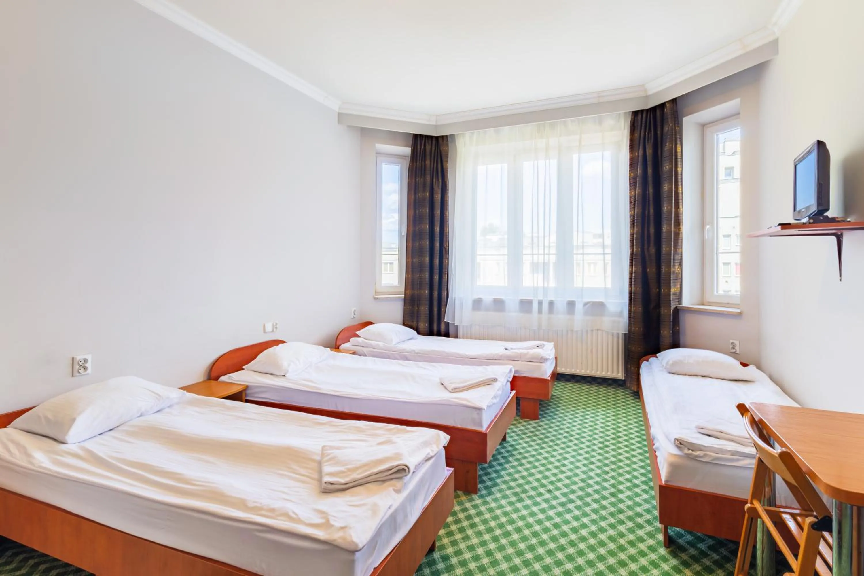 Bed in Noclegi Stadion Bed & Breakfast