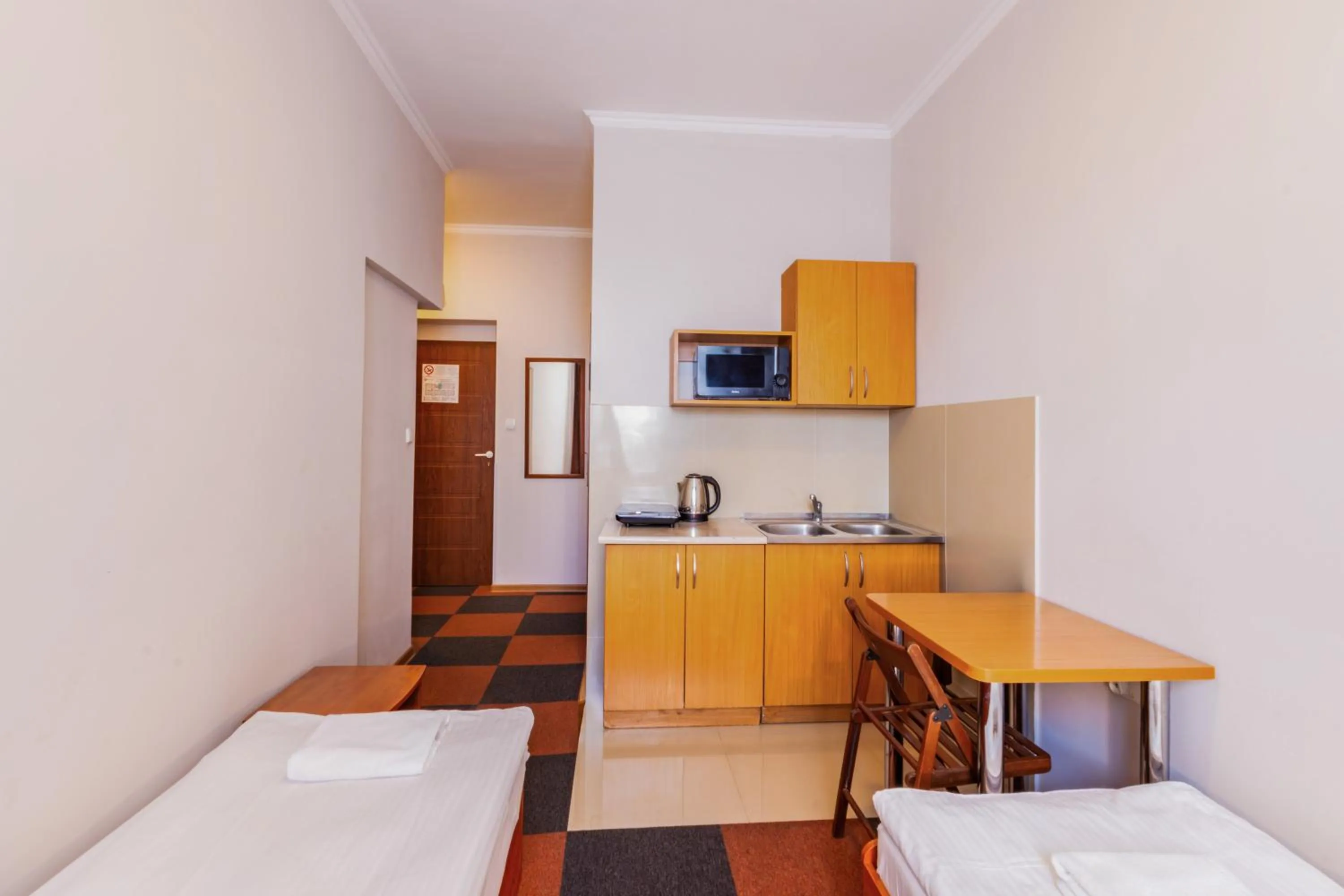 Bed in Noclegi Stadion Bed & Breakfast