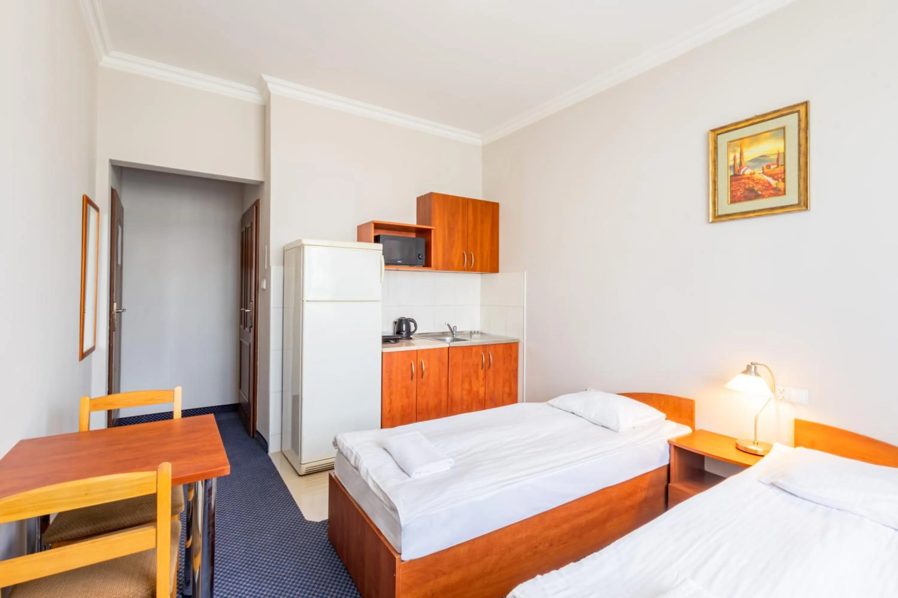 Bed in Noclegi Stadion Bed & Breakfast