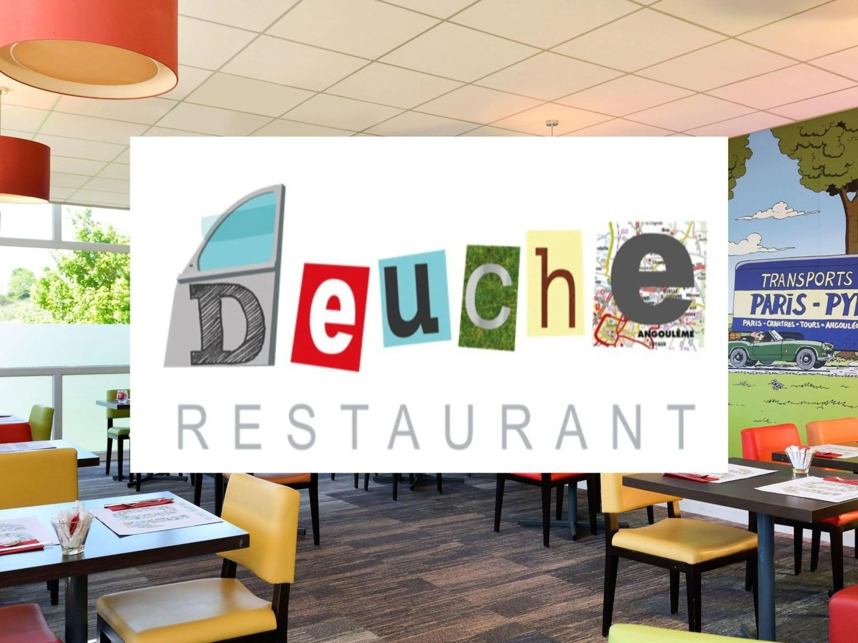 Restaurant/places to eat in ibis budget Angoulême Nord