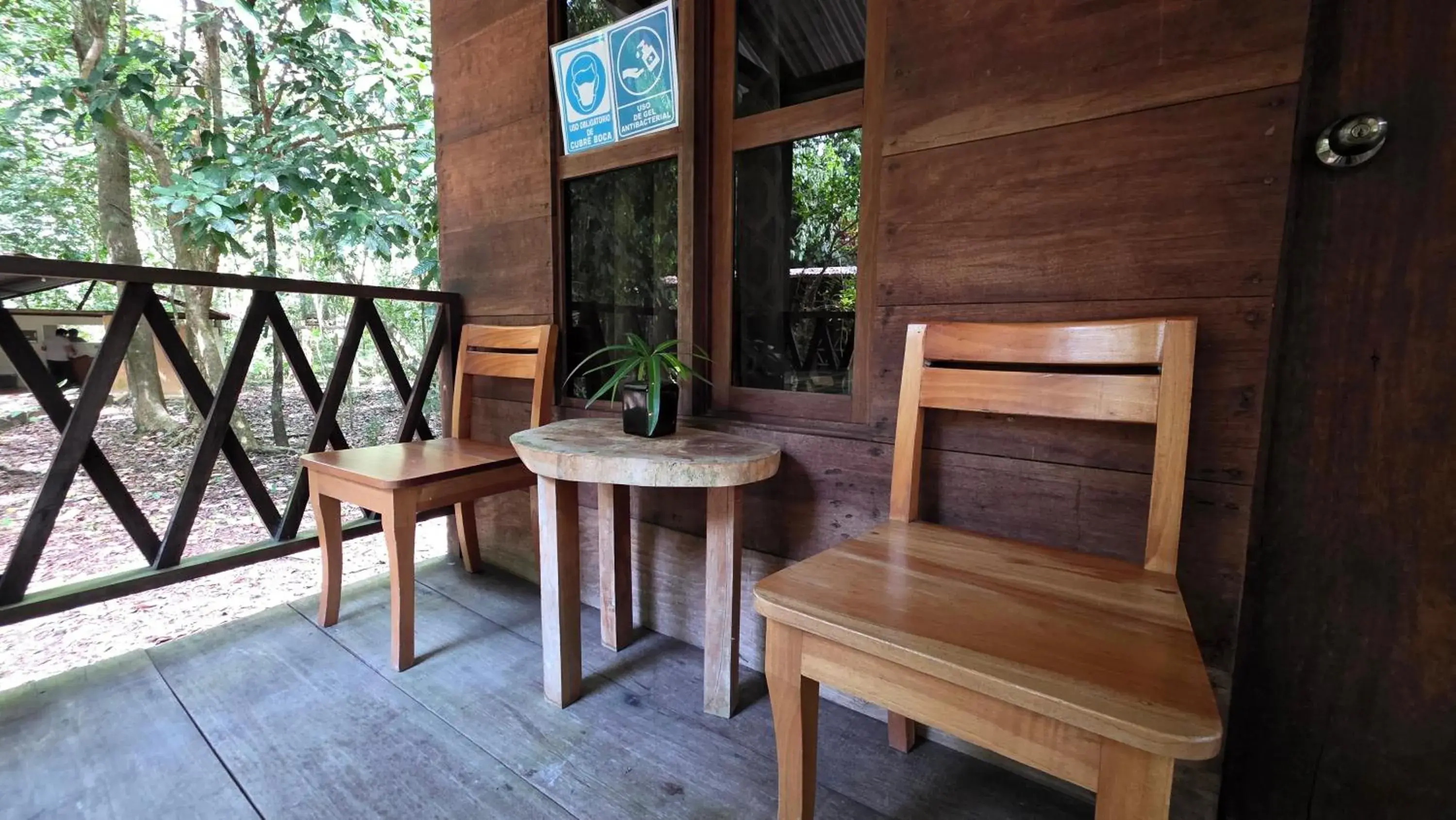 Standard Twin Room with Shared Bathroom in Cabaña Tu´ur Standard Twin Room with Shared Bathroom in Cabaña Tu´ur