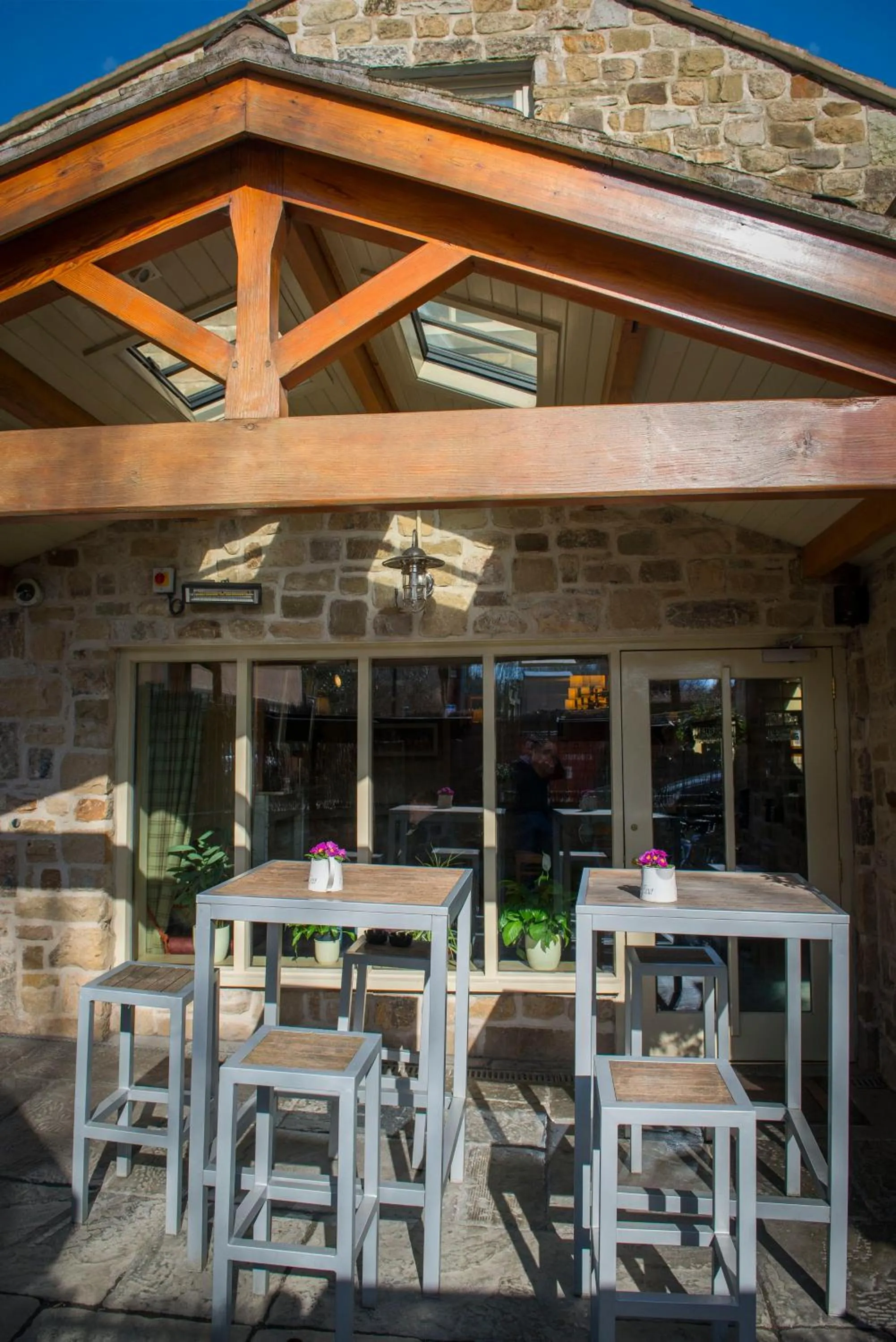 Patio in Wagon & Horses