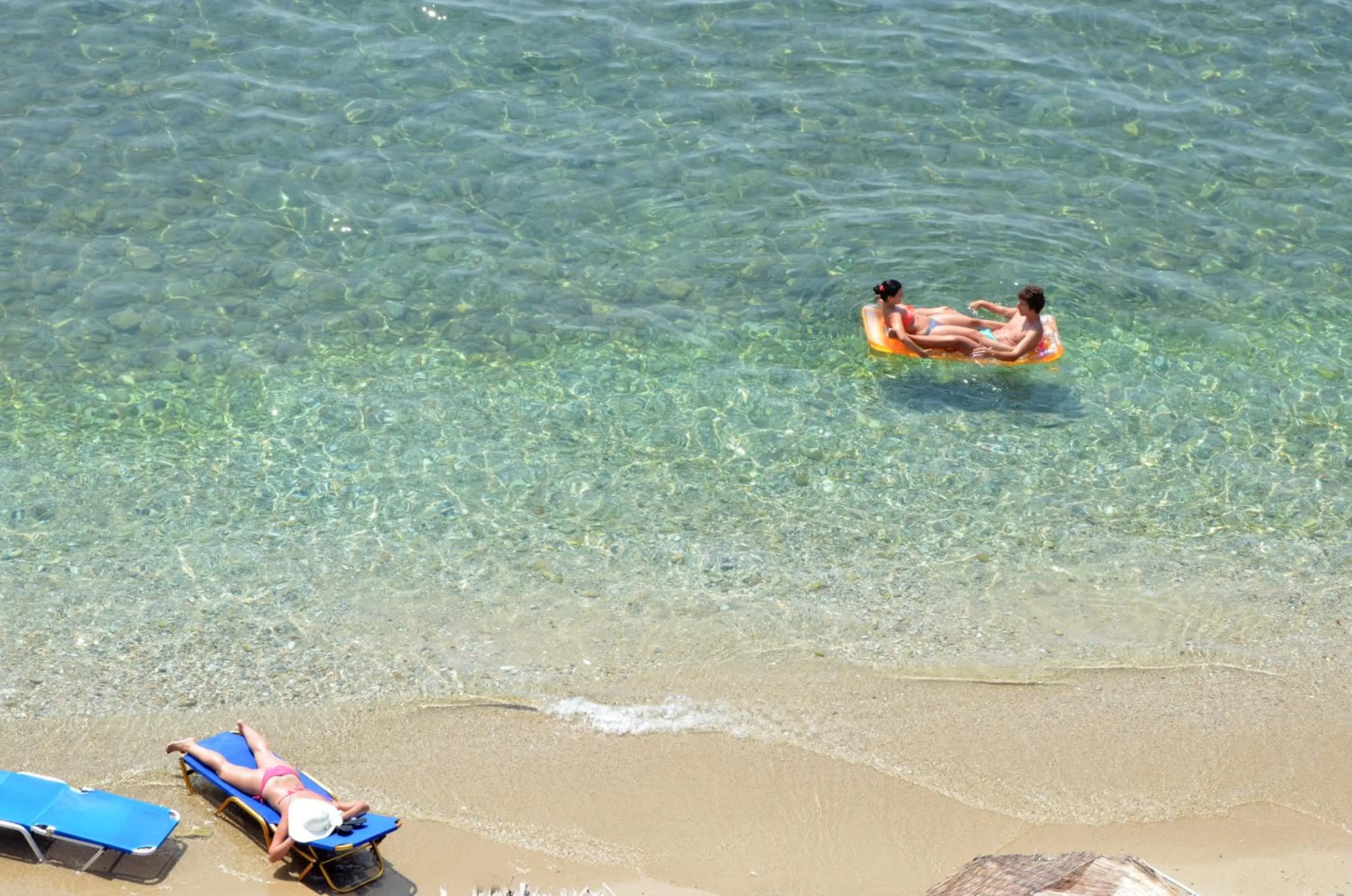 Beach in Thalassies Nouveau