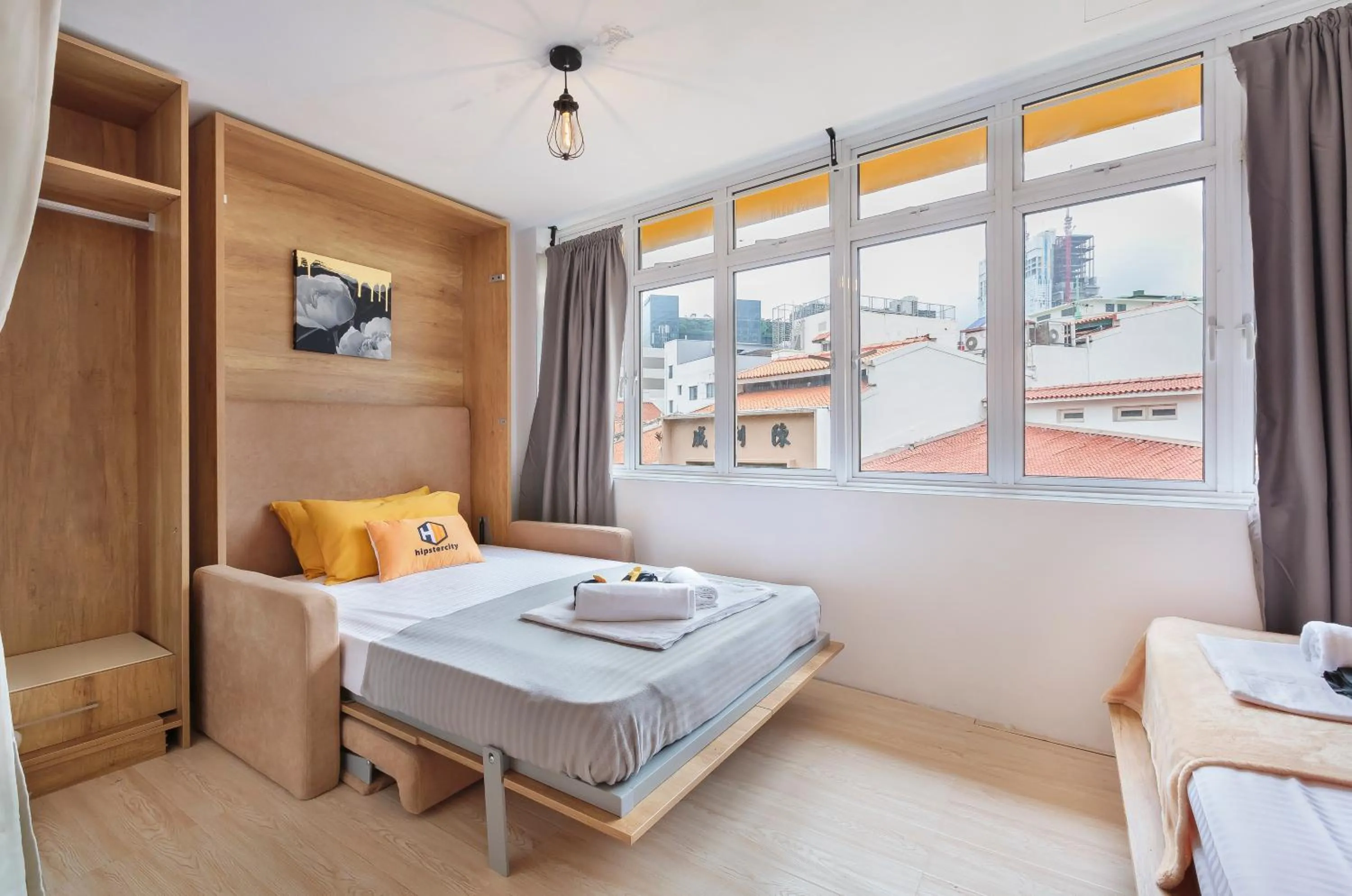 Bed in hipstercity hostel