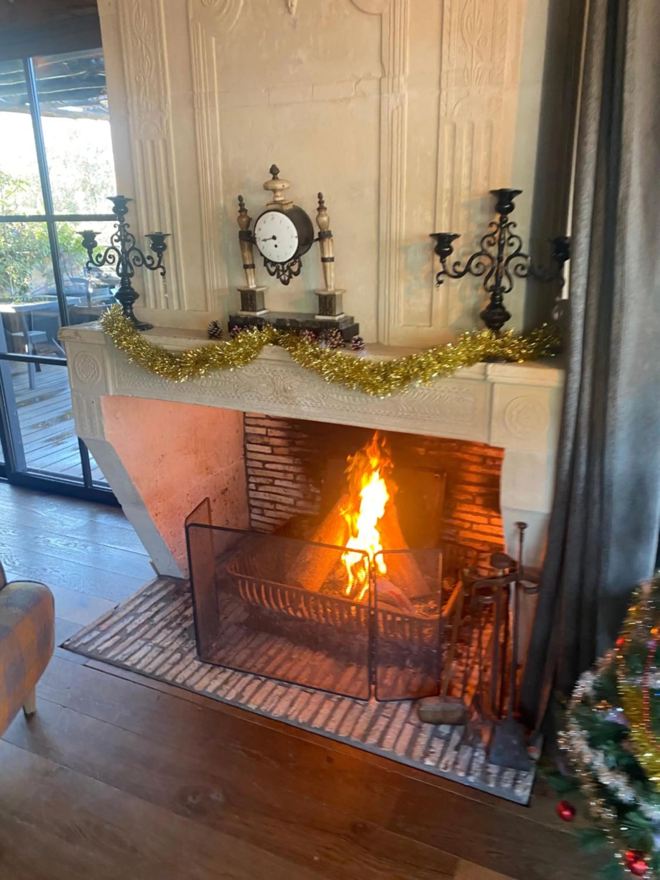 Living room in Maranatha, front de mer avec plage