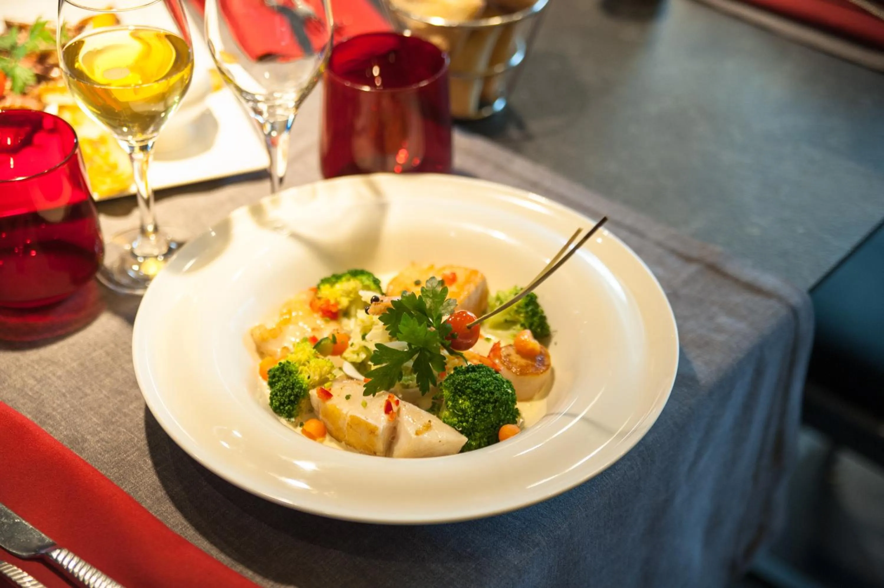 Food and drinks in Le Domaine Des Chevaliers De Malte