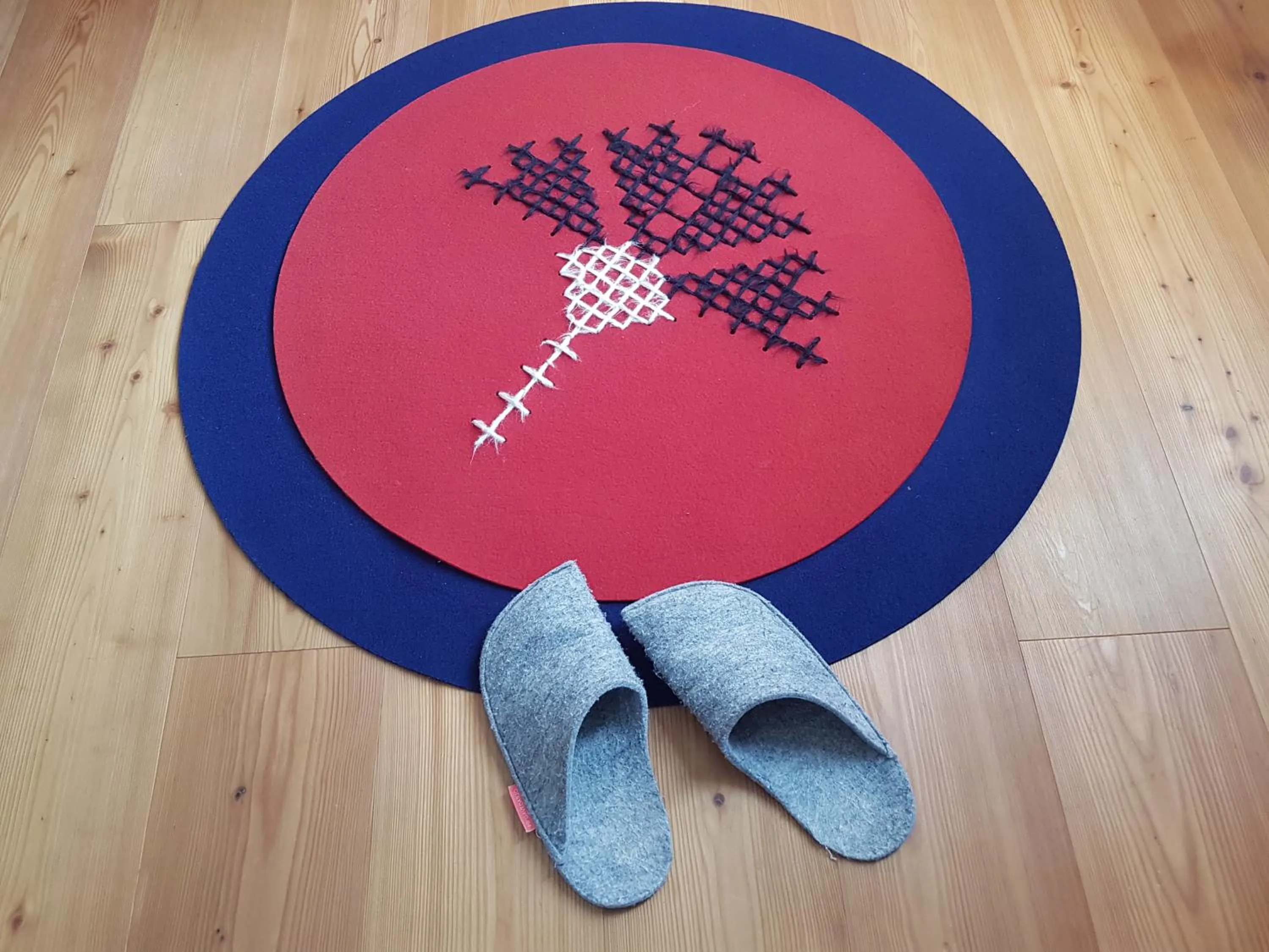 Decorative detail in Pr'Gavedarjo Eco Heritage B&B