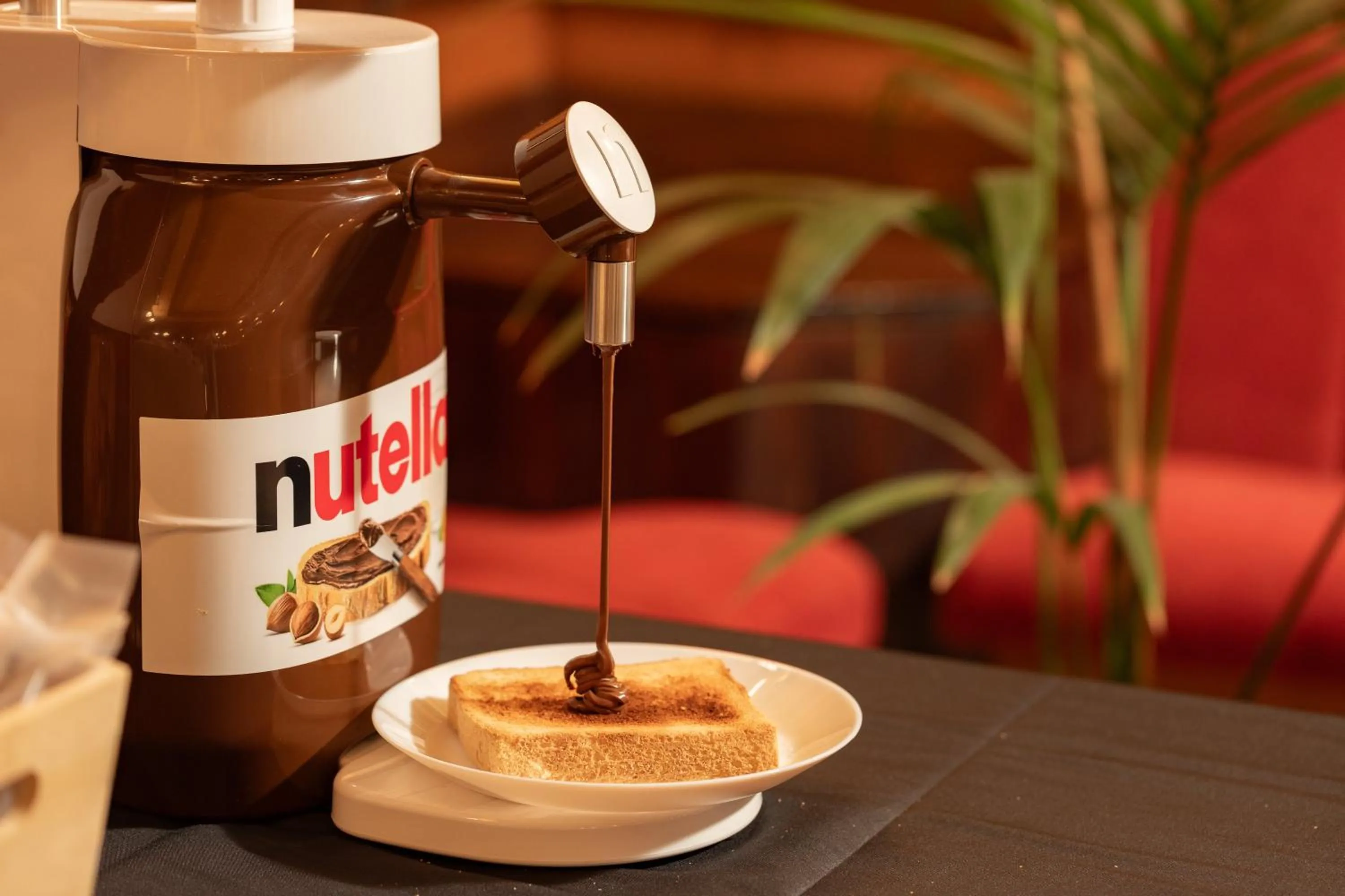 Buffet breakfast in AR Bolero park