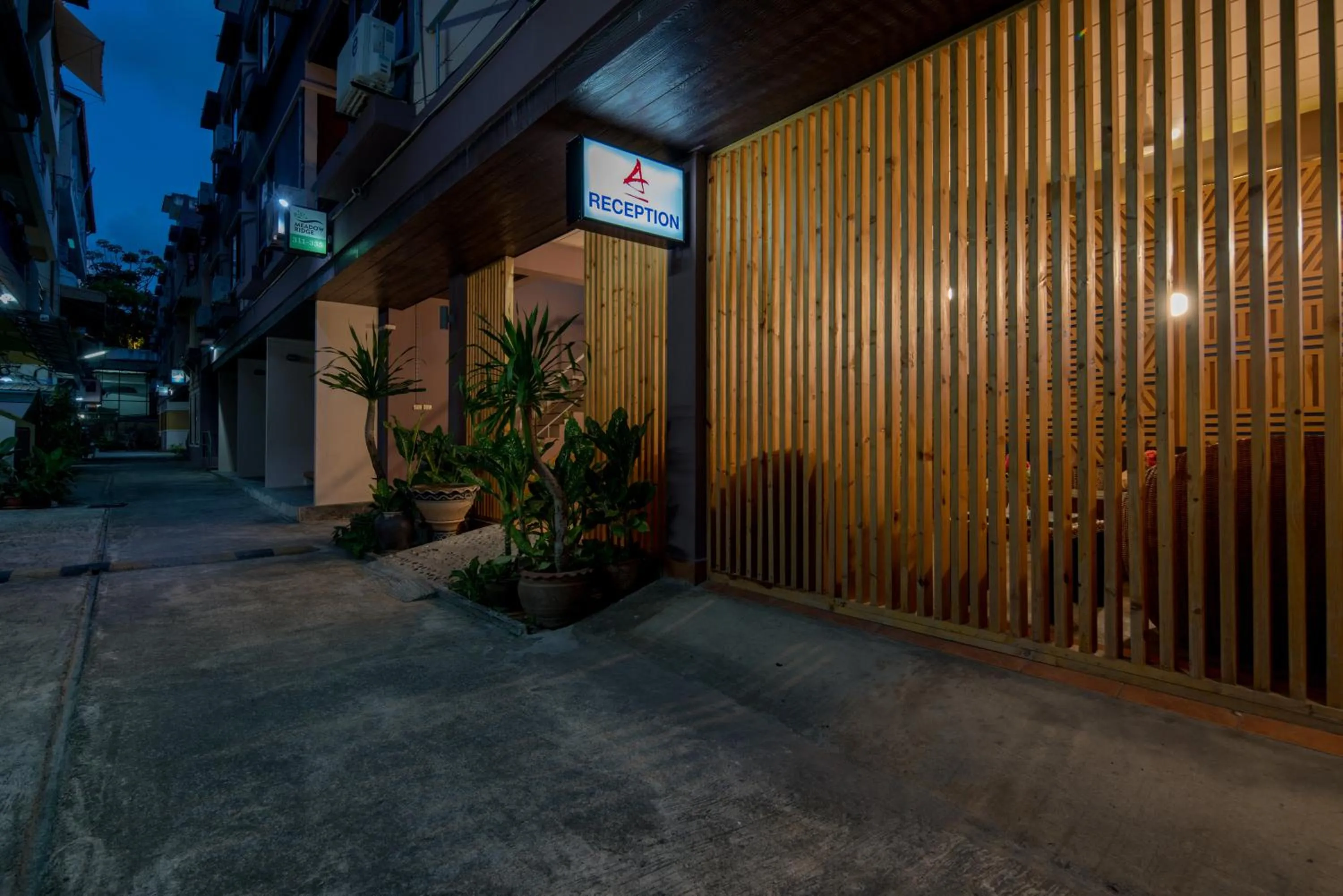 Facade/entrance in Amarin Hotel Patong