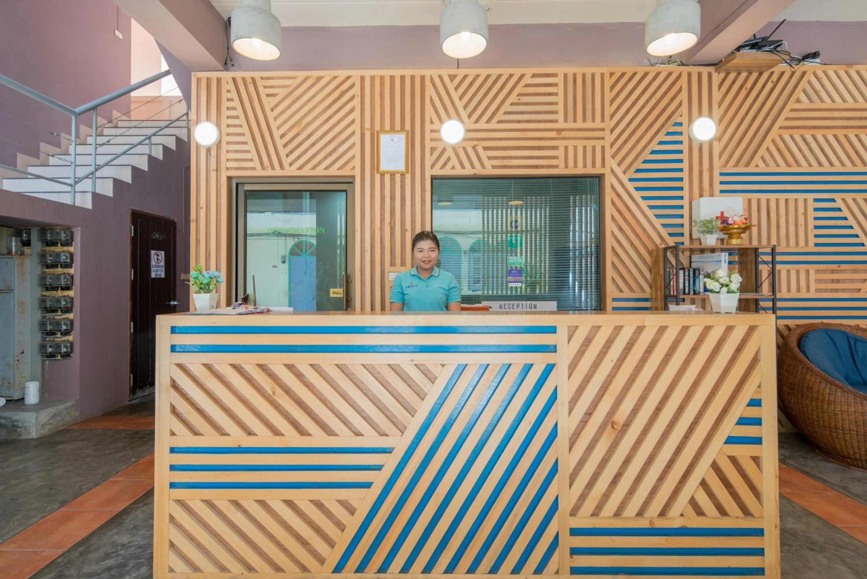 Staff in Amarin Hotel Patong