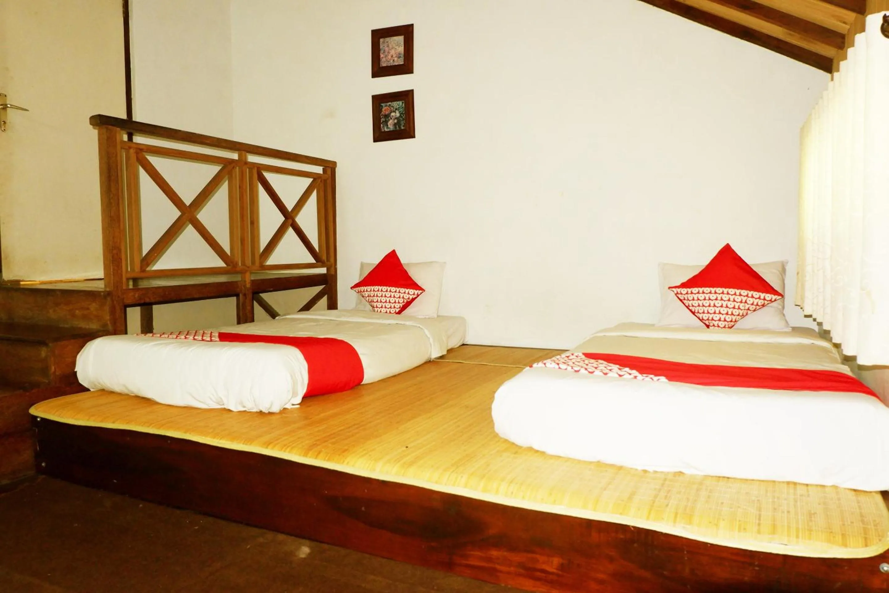 Bedroom, Bed in Hotel O Cemara's Homestay