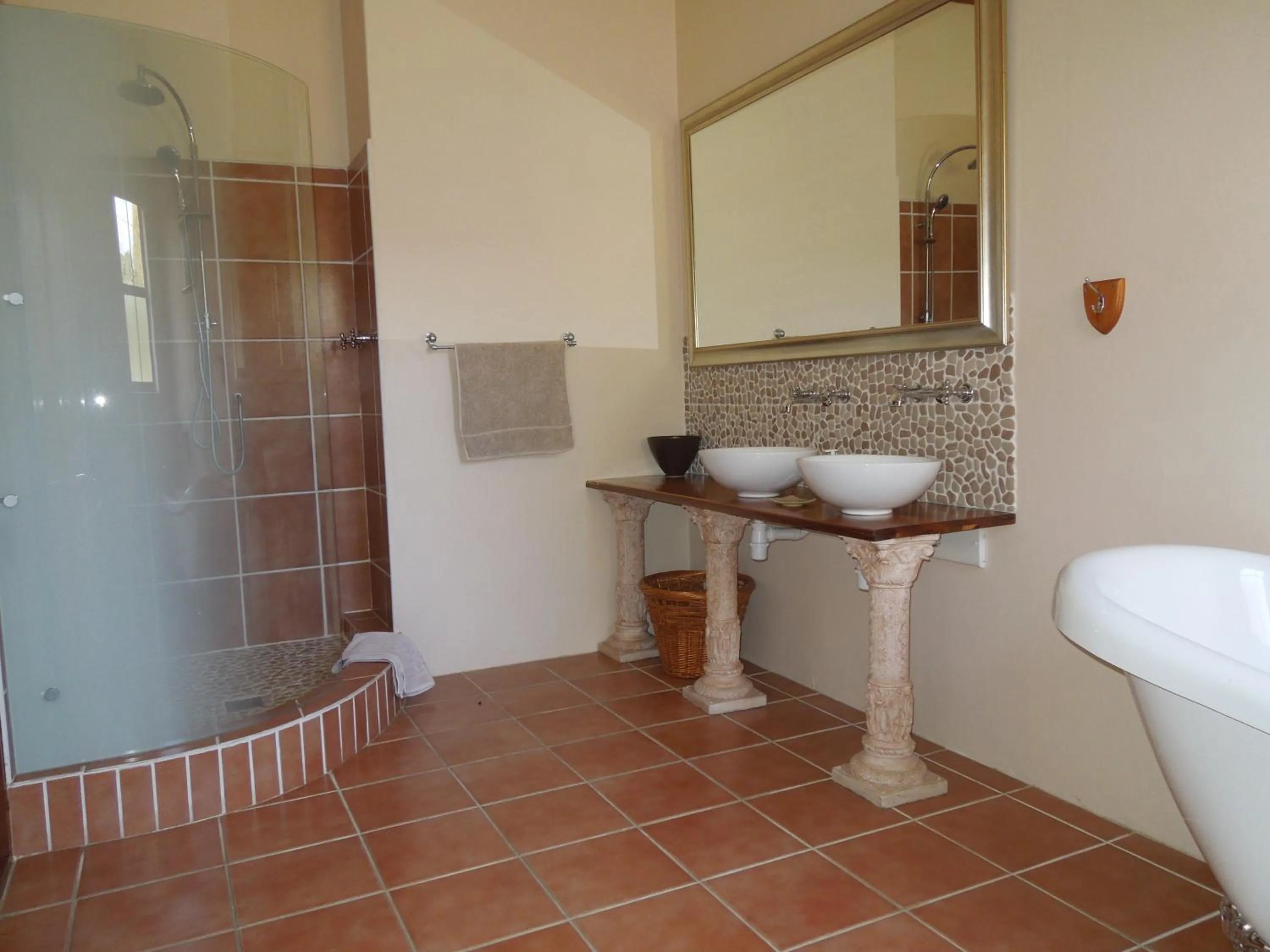 Bathroom in Angler and Antelope Guesthouse