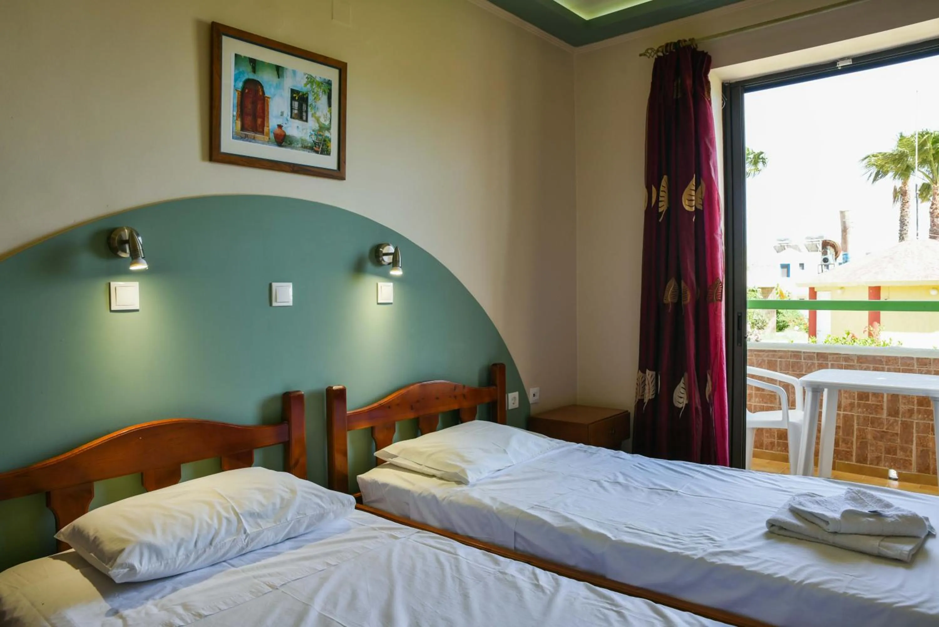 Bedroom, Bed in Chrysoula Hotel