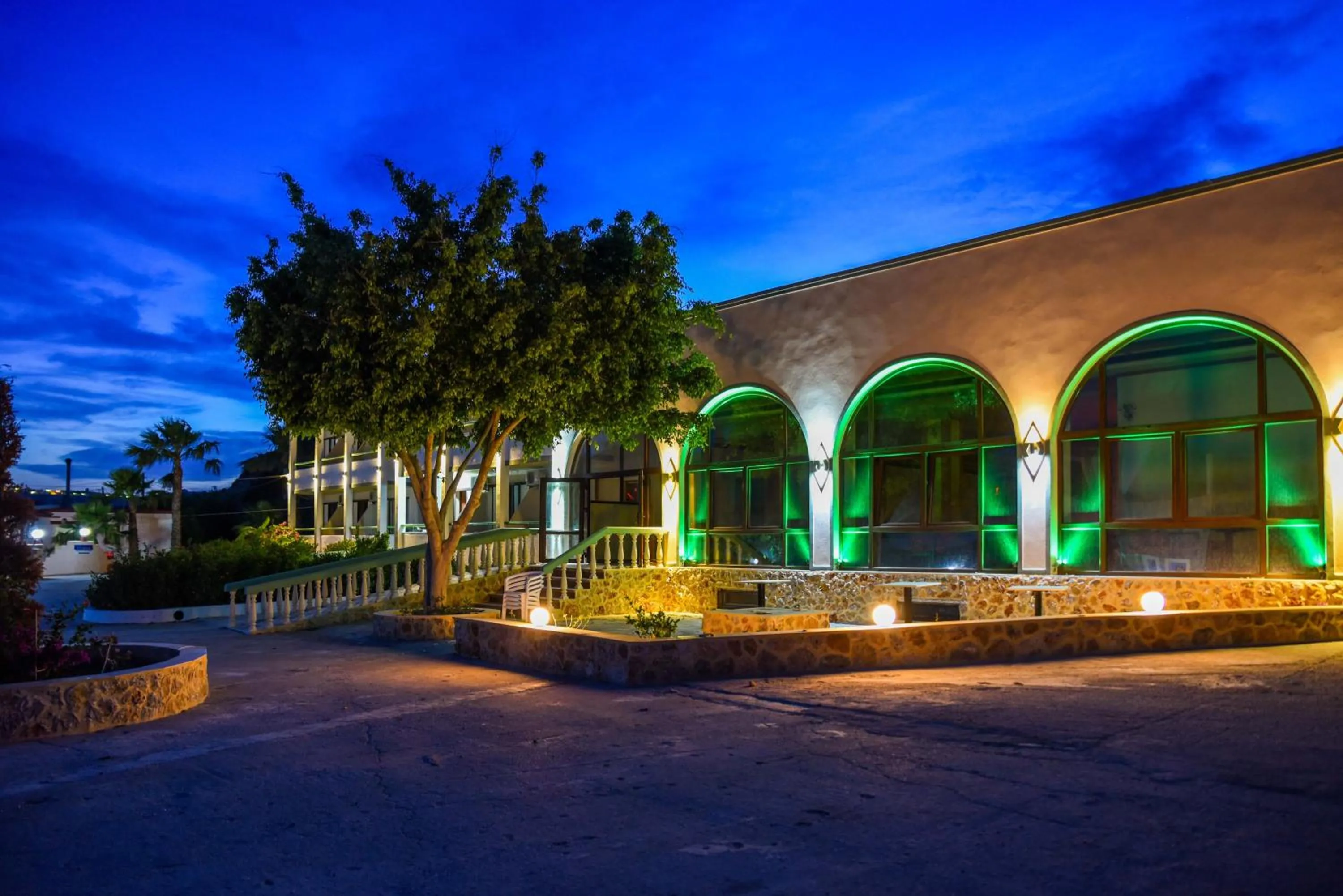 BBQ facilities in Chrysoula Hotel