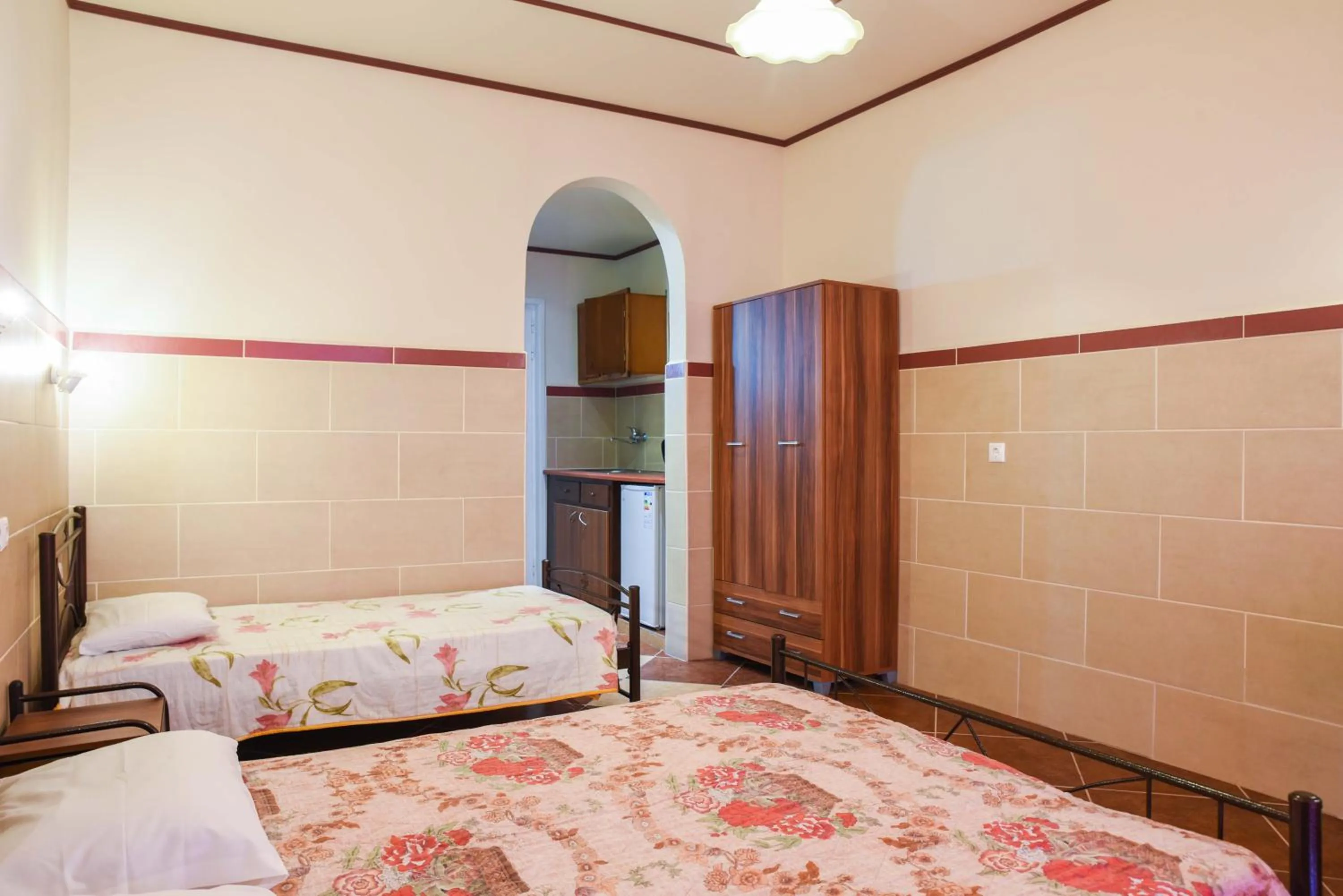 Bedroom, Bed in Chrysoula Hotel