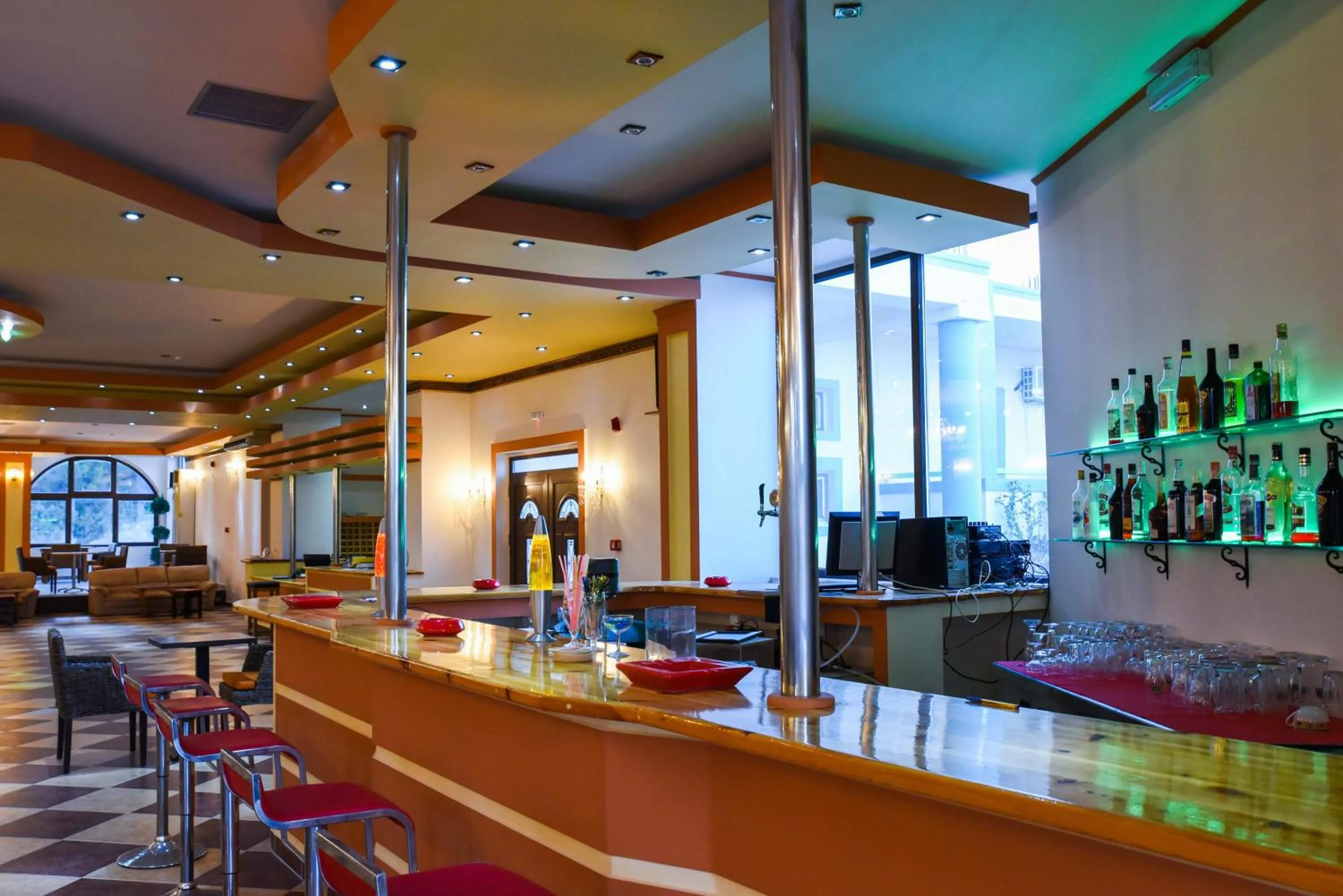 Lobby or reception in Chrysoula Hotel