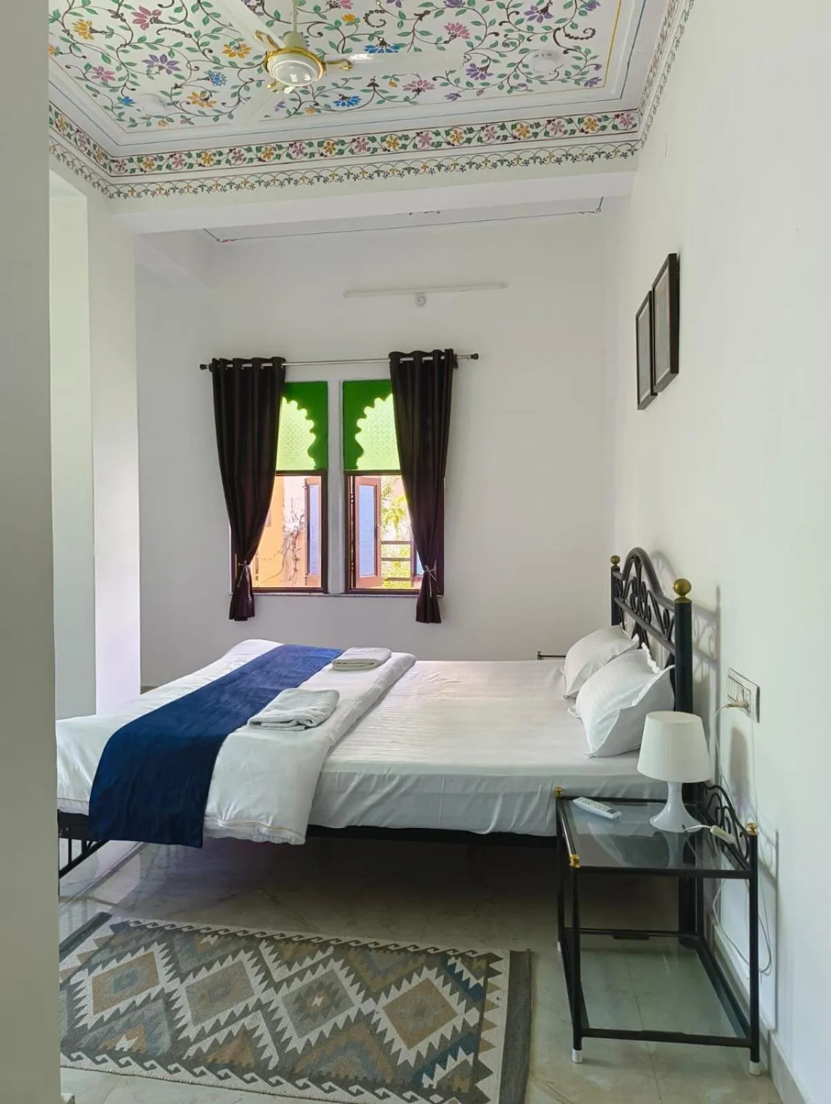 Bed in Rising Shemesh Home Stay