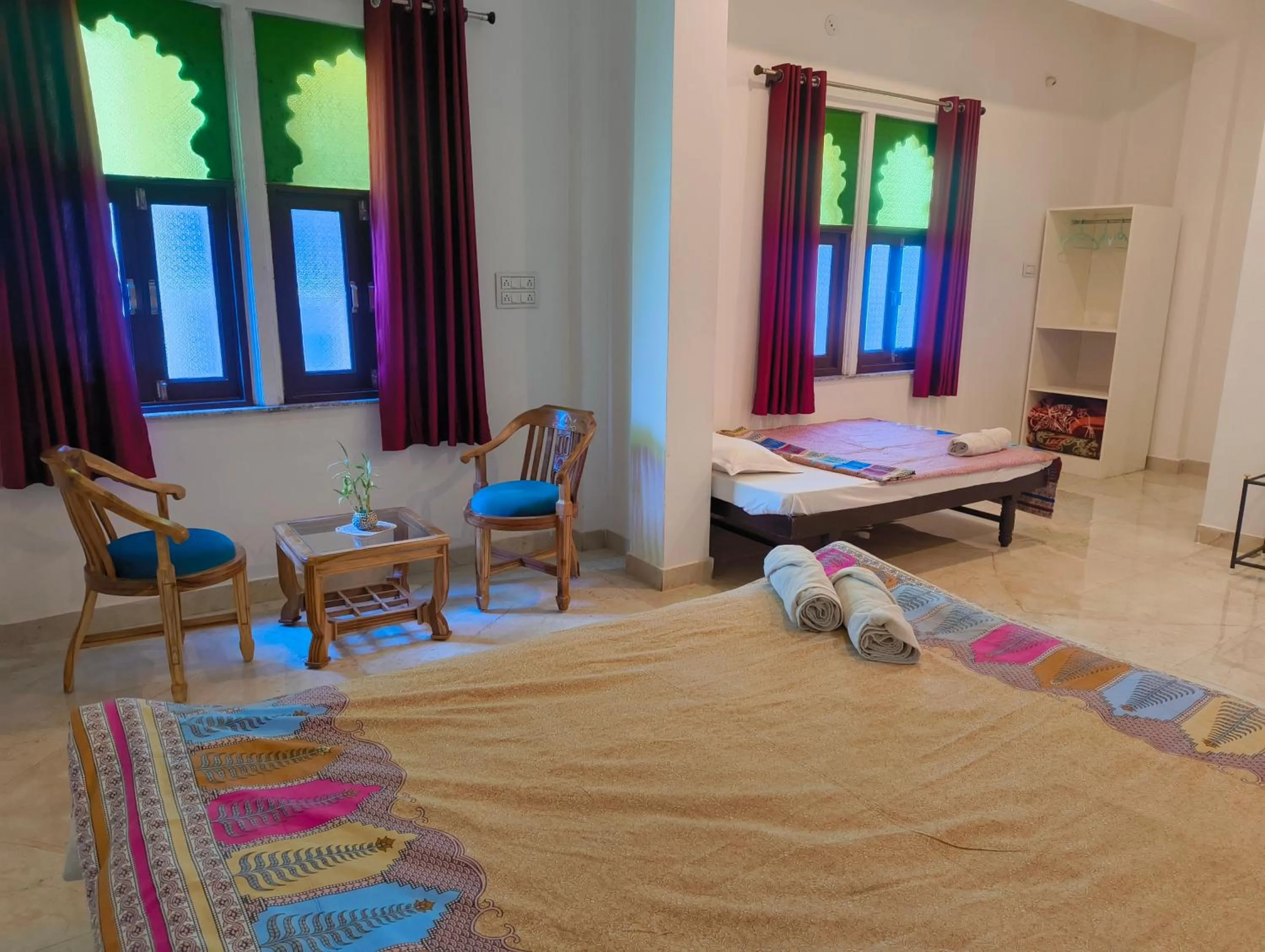 Bed in Rising Shemesh Home Stay