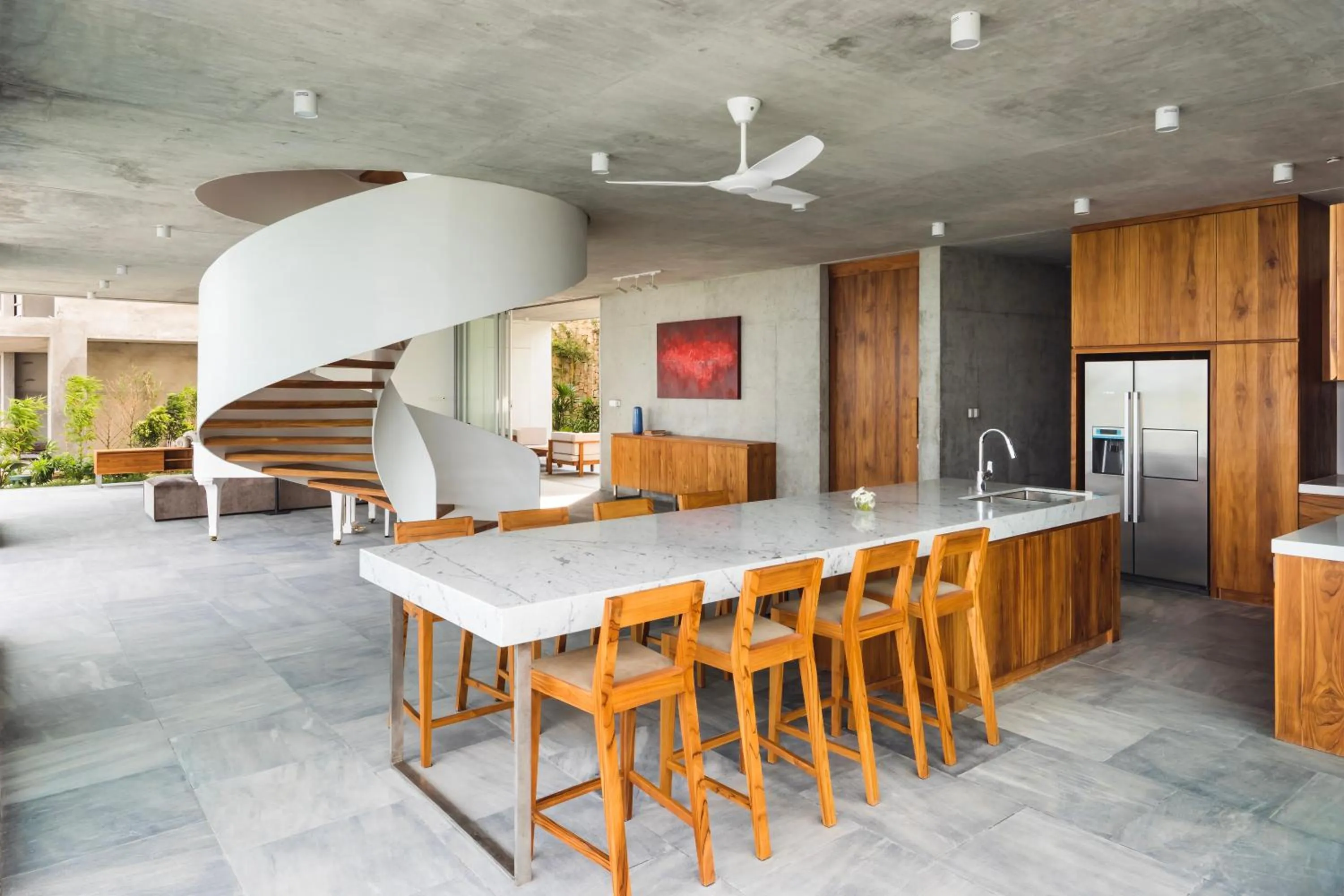 Kitchen or kitchenette in Venity Villa Nha Trang