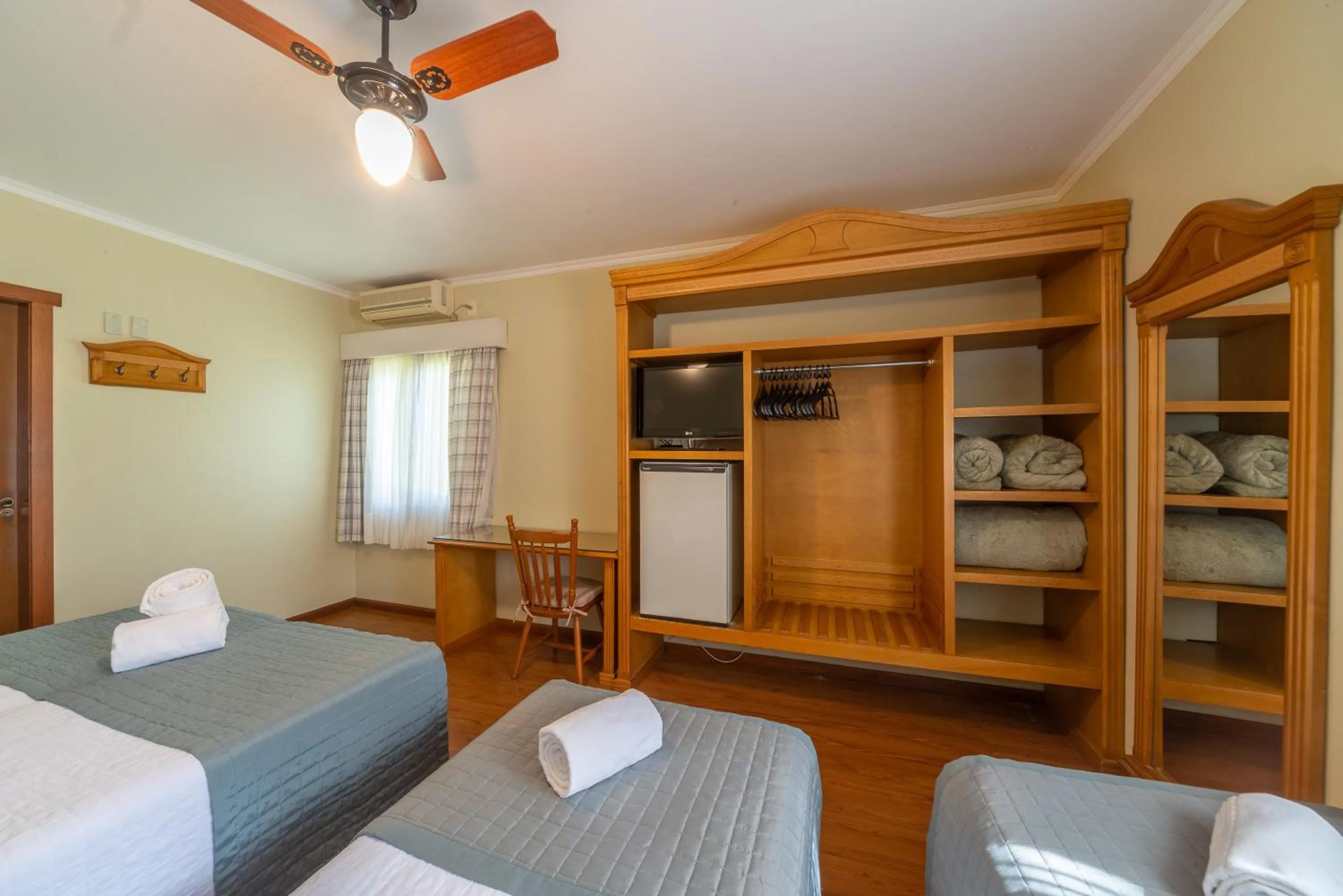 Bed in Pousada Monte Felice Recanto da Lua