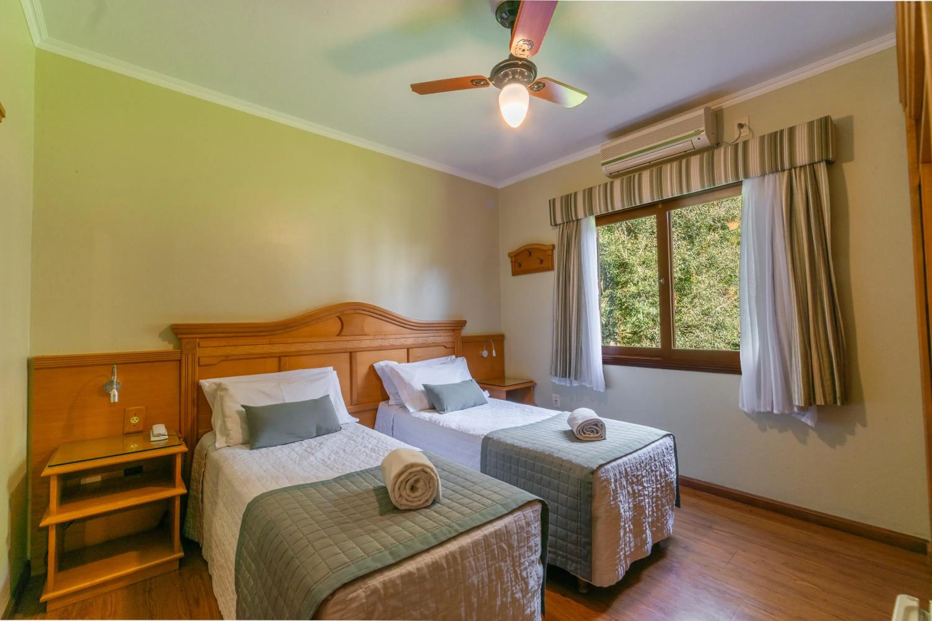 Bed in Pousada Monte Felice Recanto da Lua