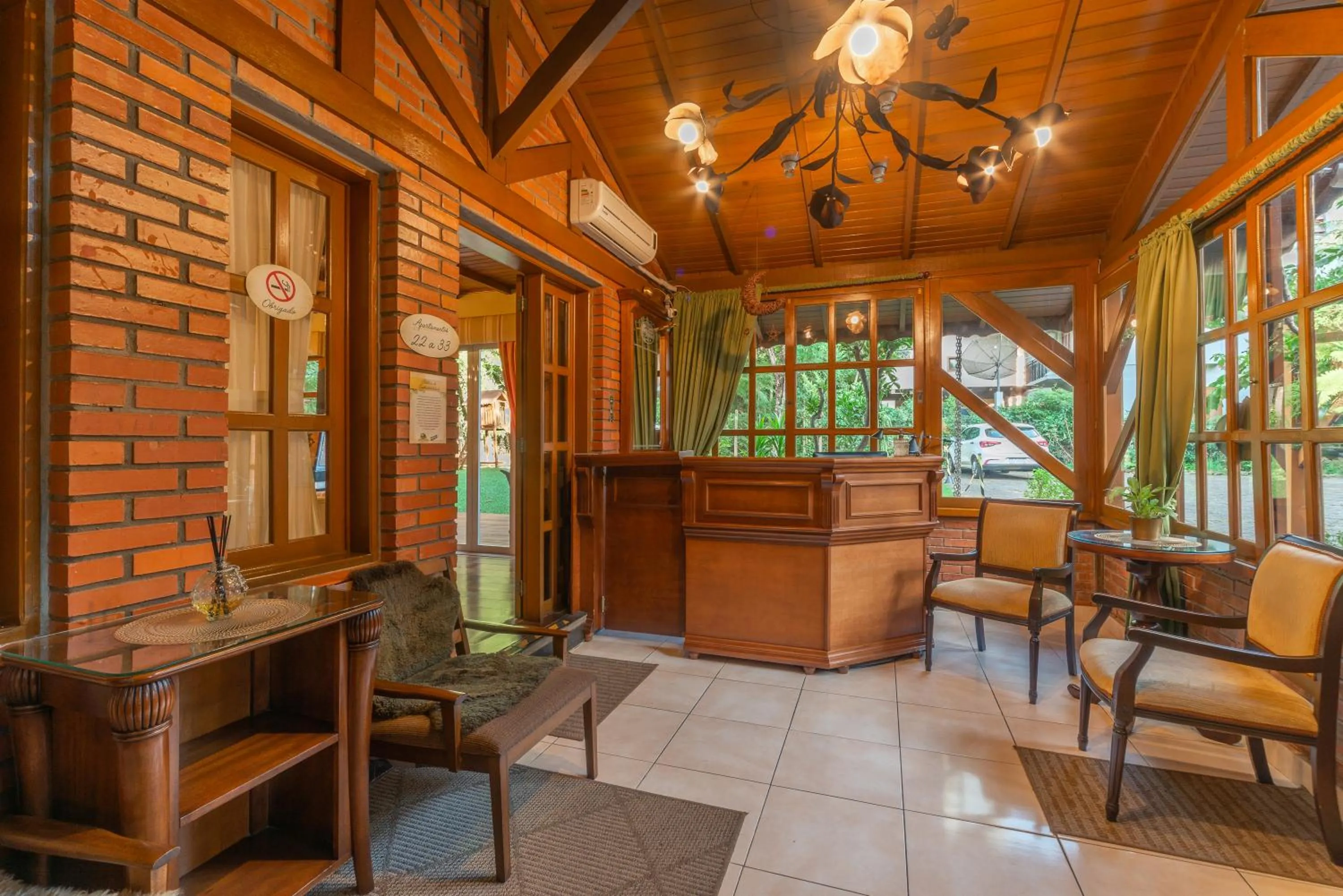 Lobby or reception in Pousada Monte Felice Recanto da Lua