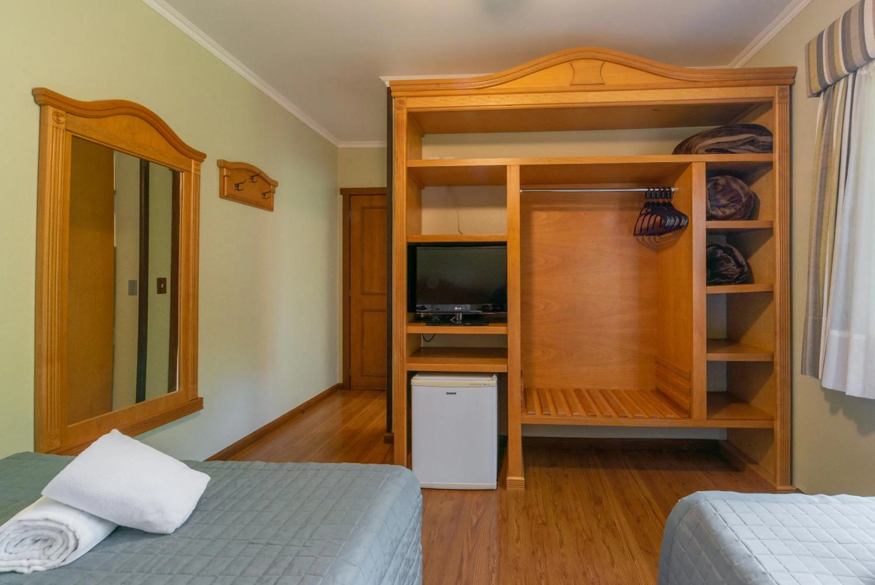 Bed in Pousada Monte Felice Recanto da Lua