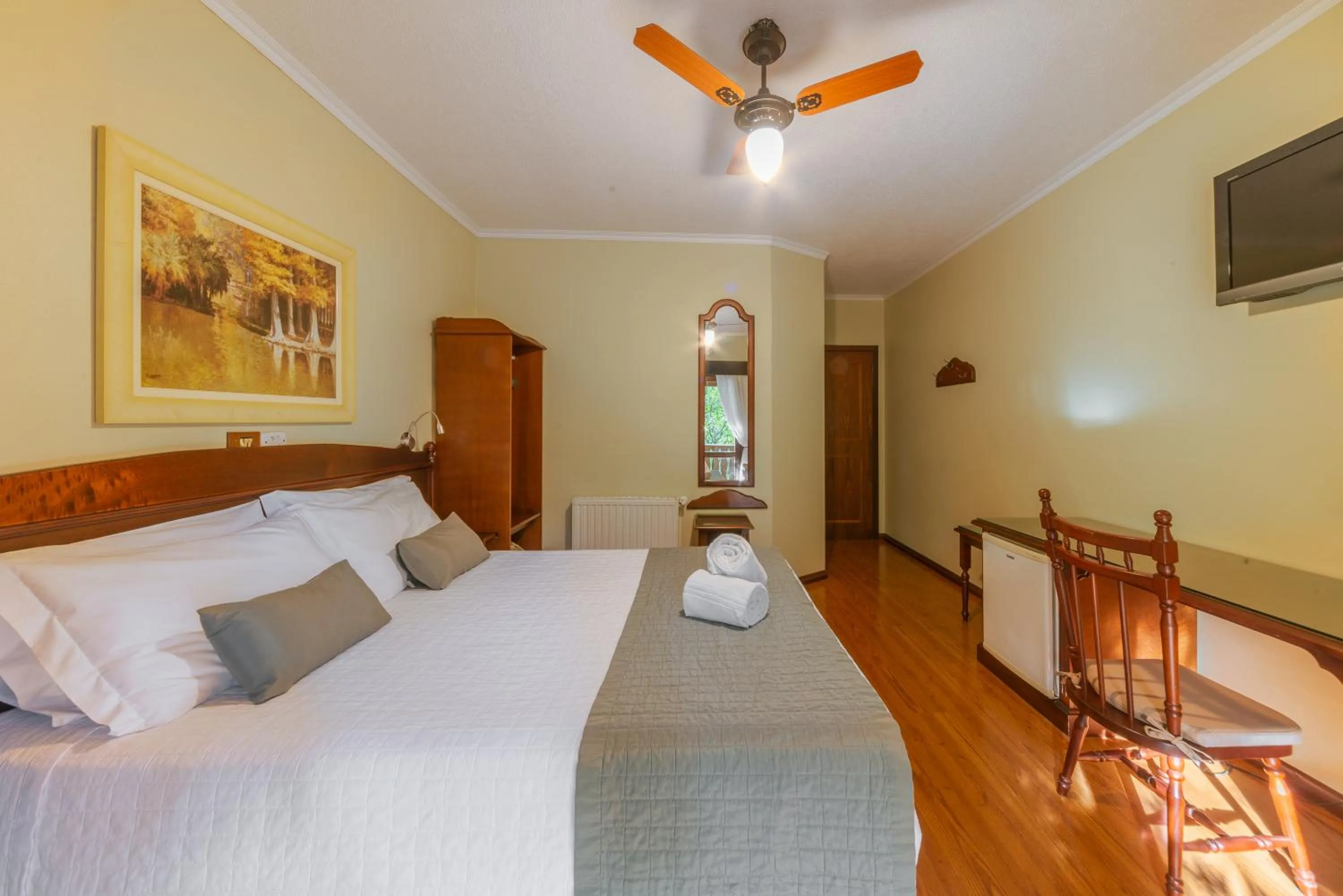 Bed in Pousada Monte Felice Recanto da Lua