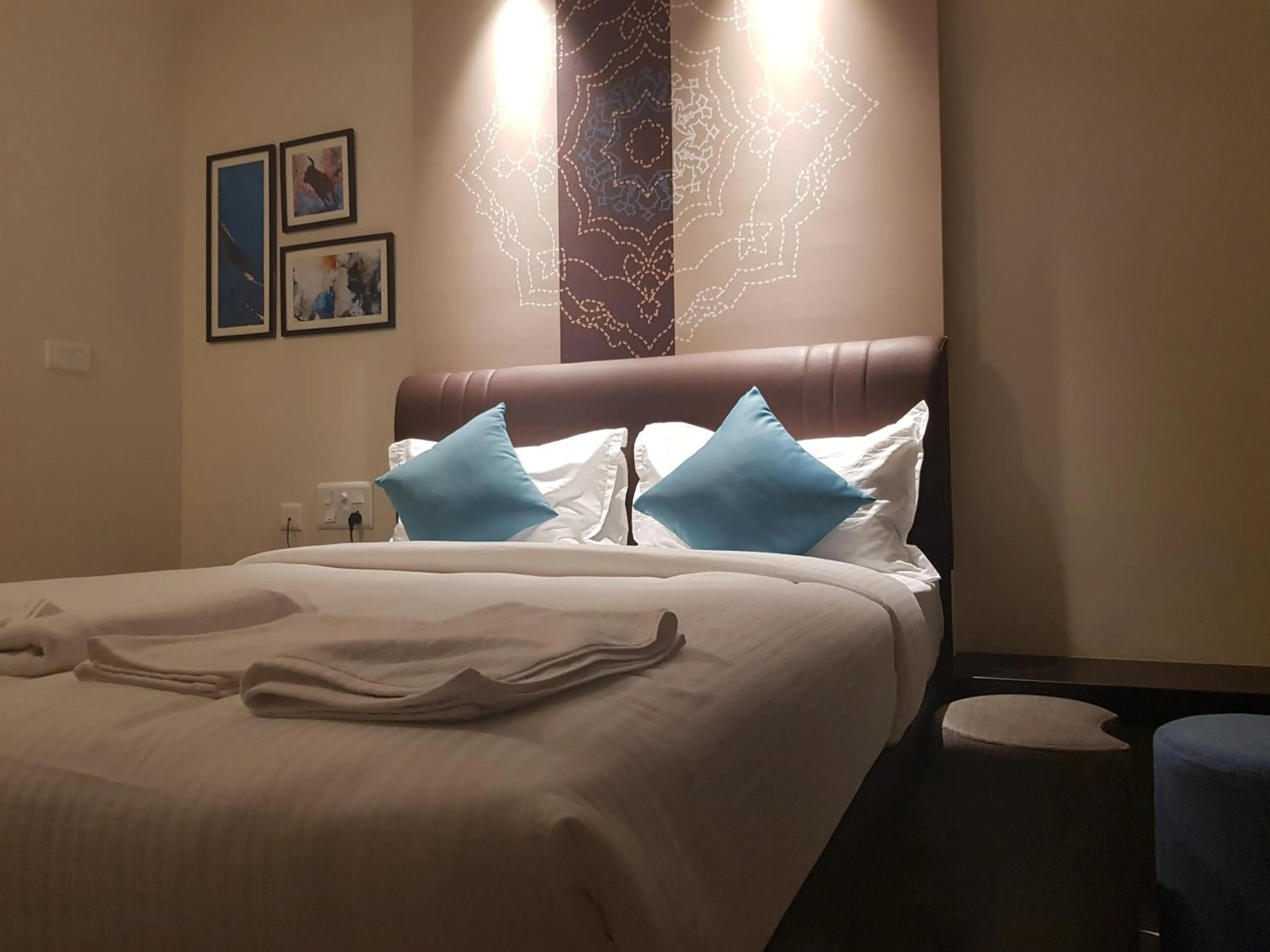 Photo of the whole room, Bed in The Bull Boutique Hotel