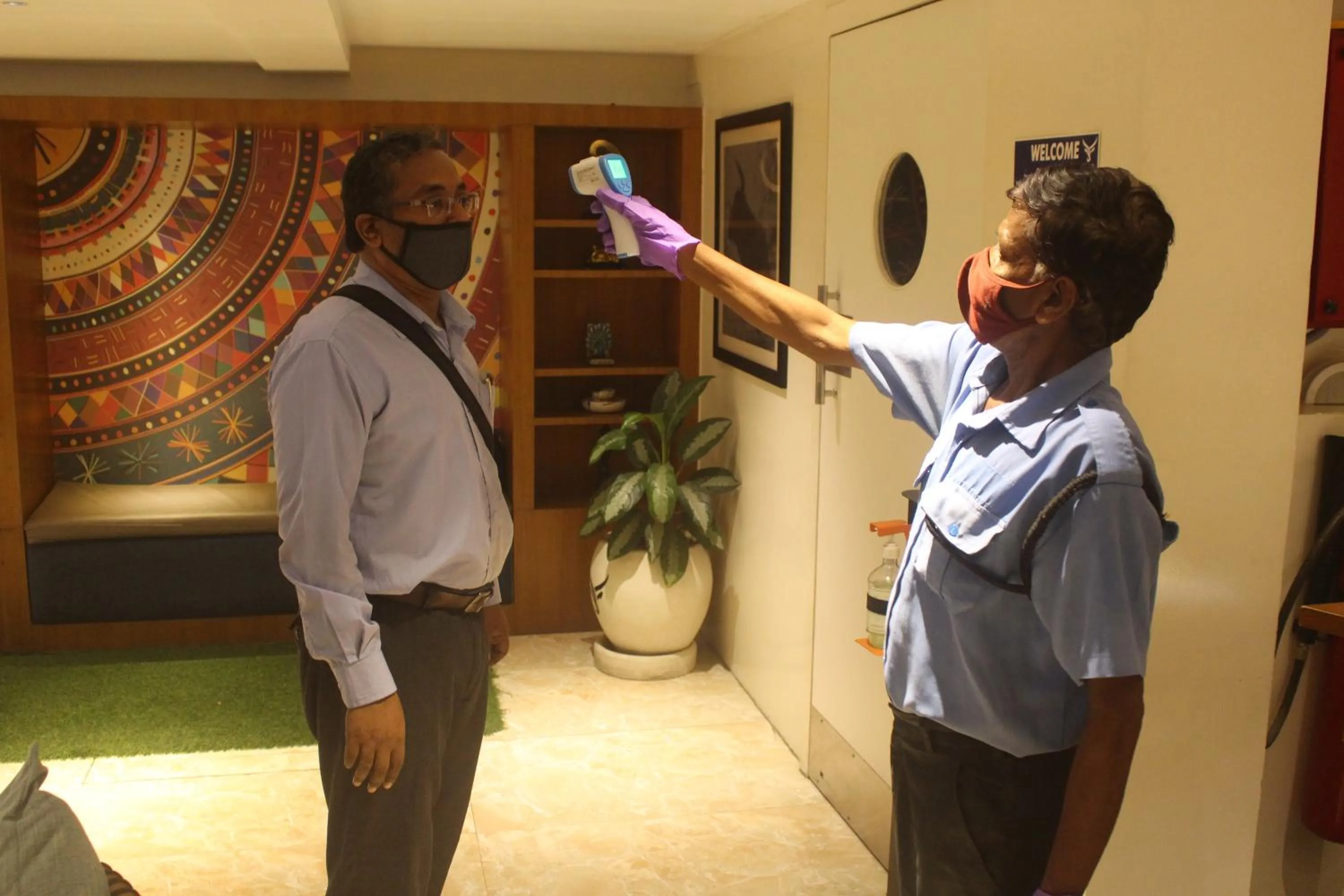 Lobby or reception in The Bull Boutique Hotel