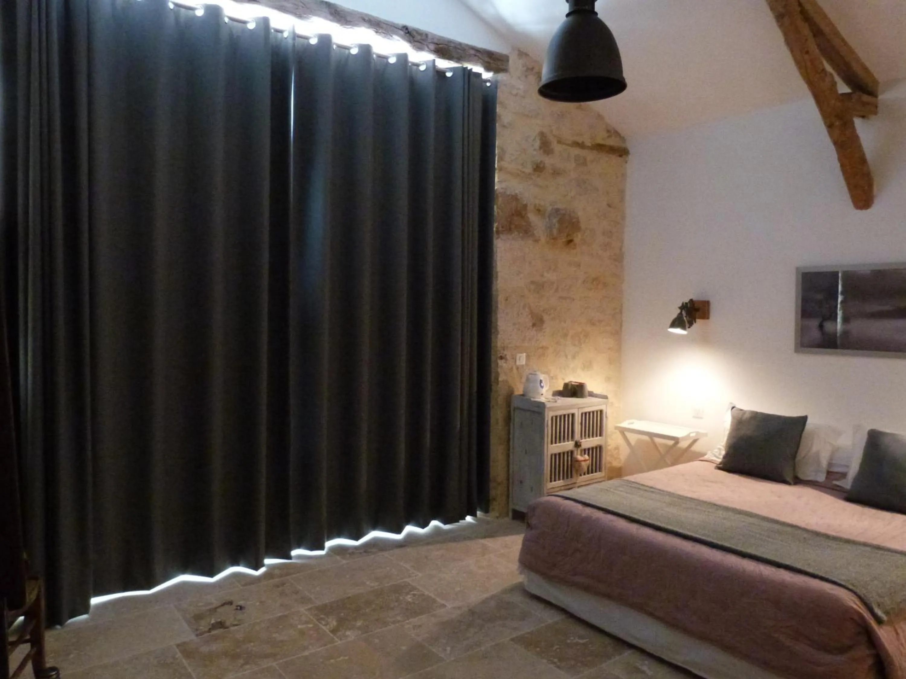 Photo of the whole room, Bed in Chambres d'hotes Le Plassalou