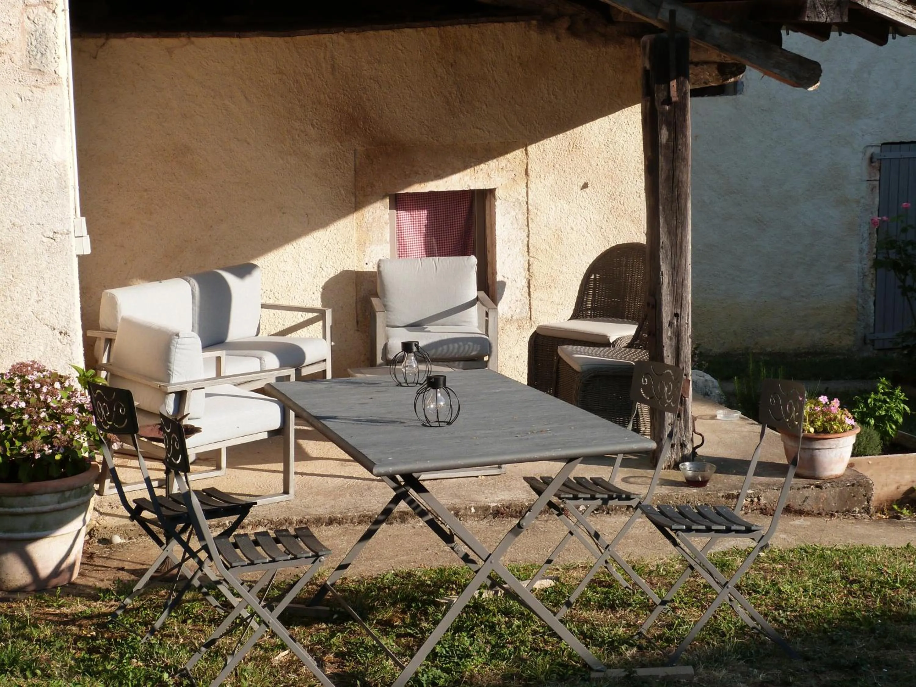 Balcony/Terrace in Chambres d'hotes Le Plassalou