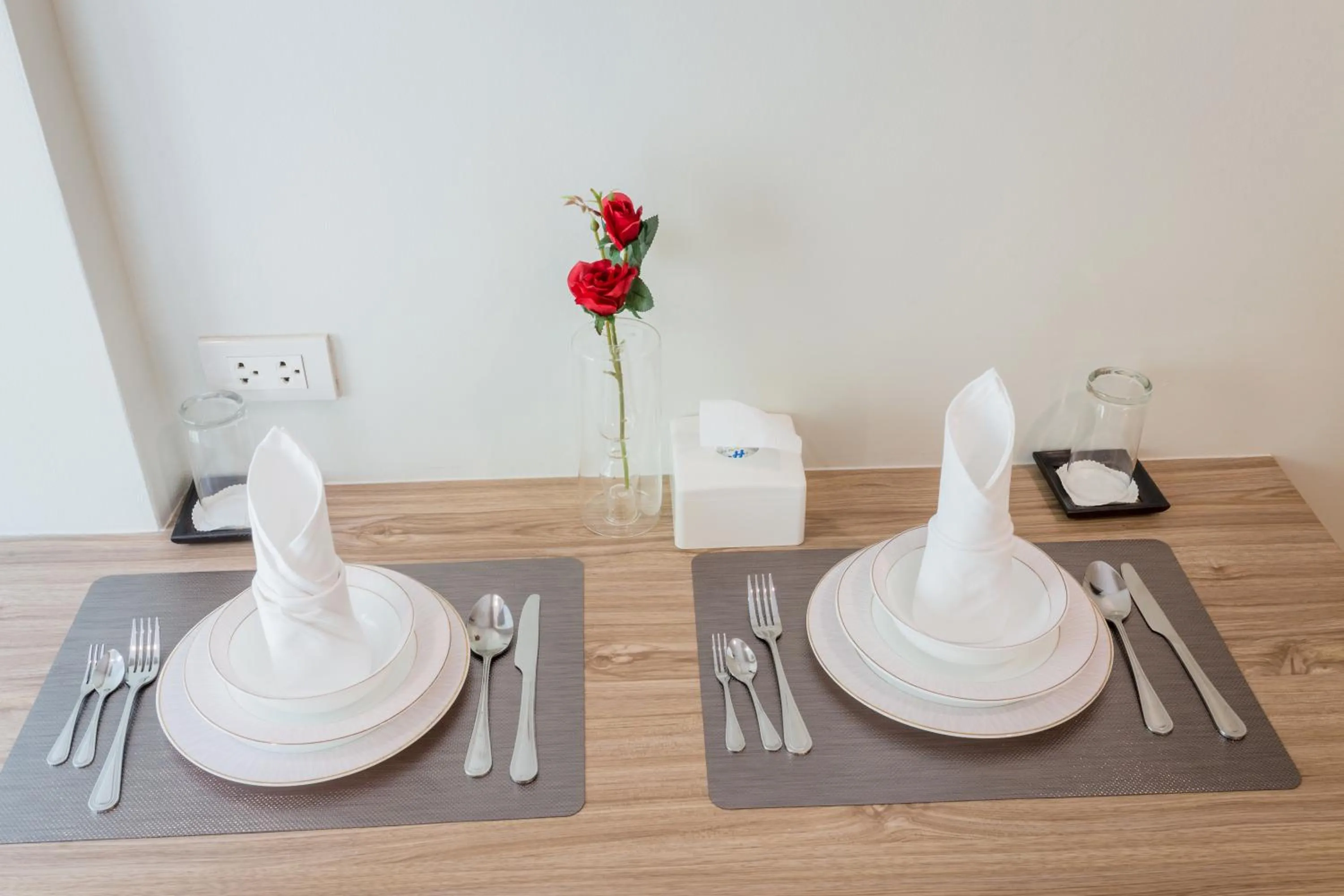 Dining area in Journey Residence Phuket