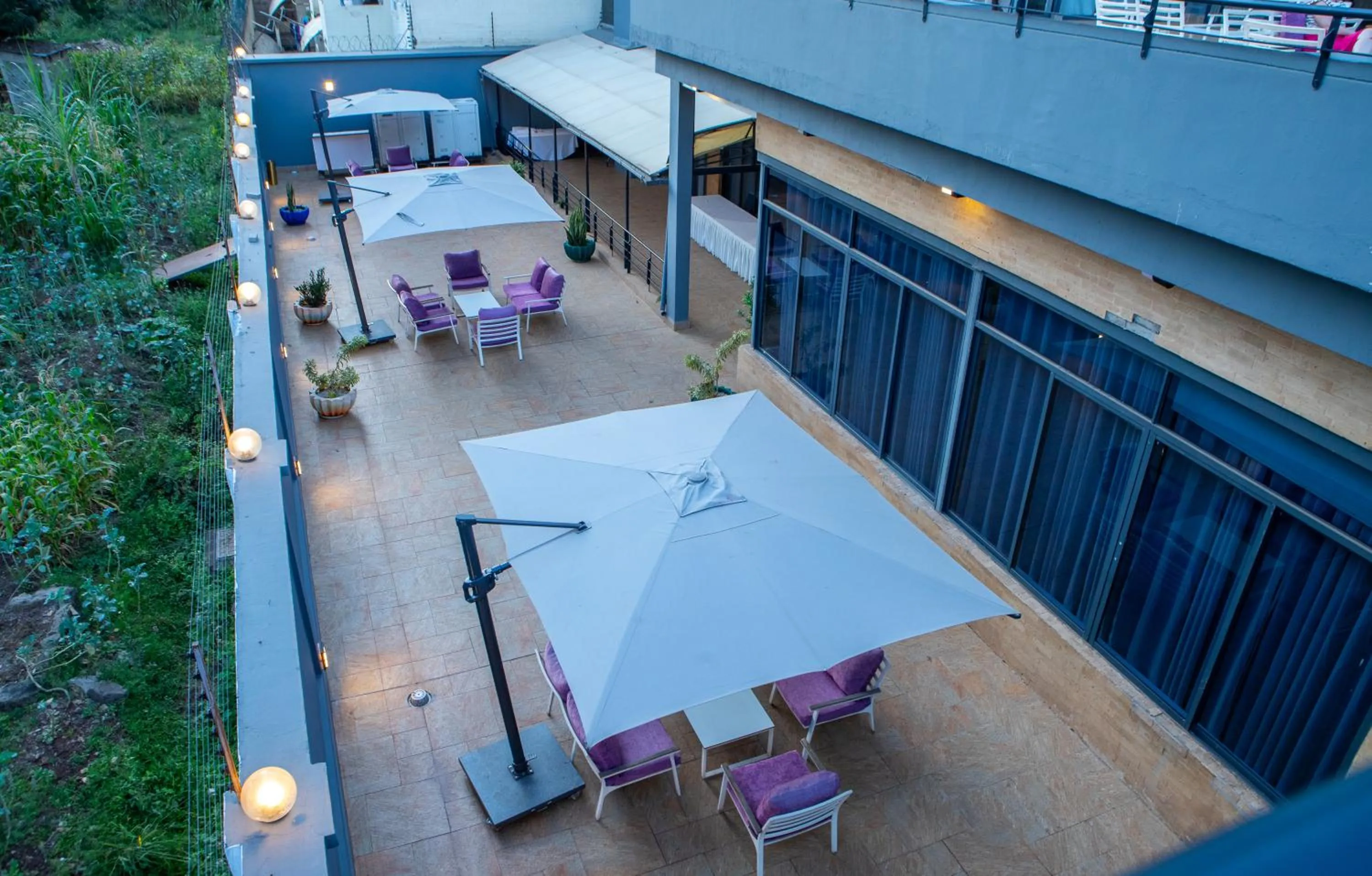 Balcony/Terrace in The Emory Hotel