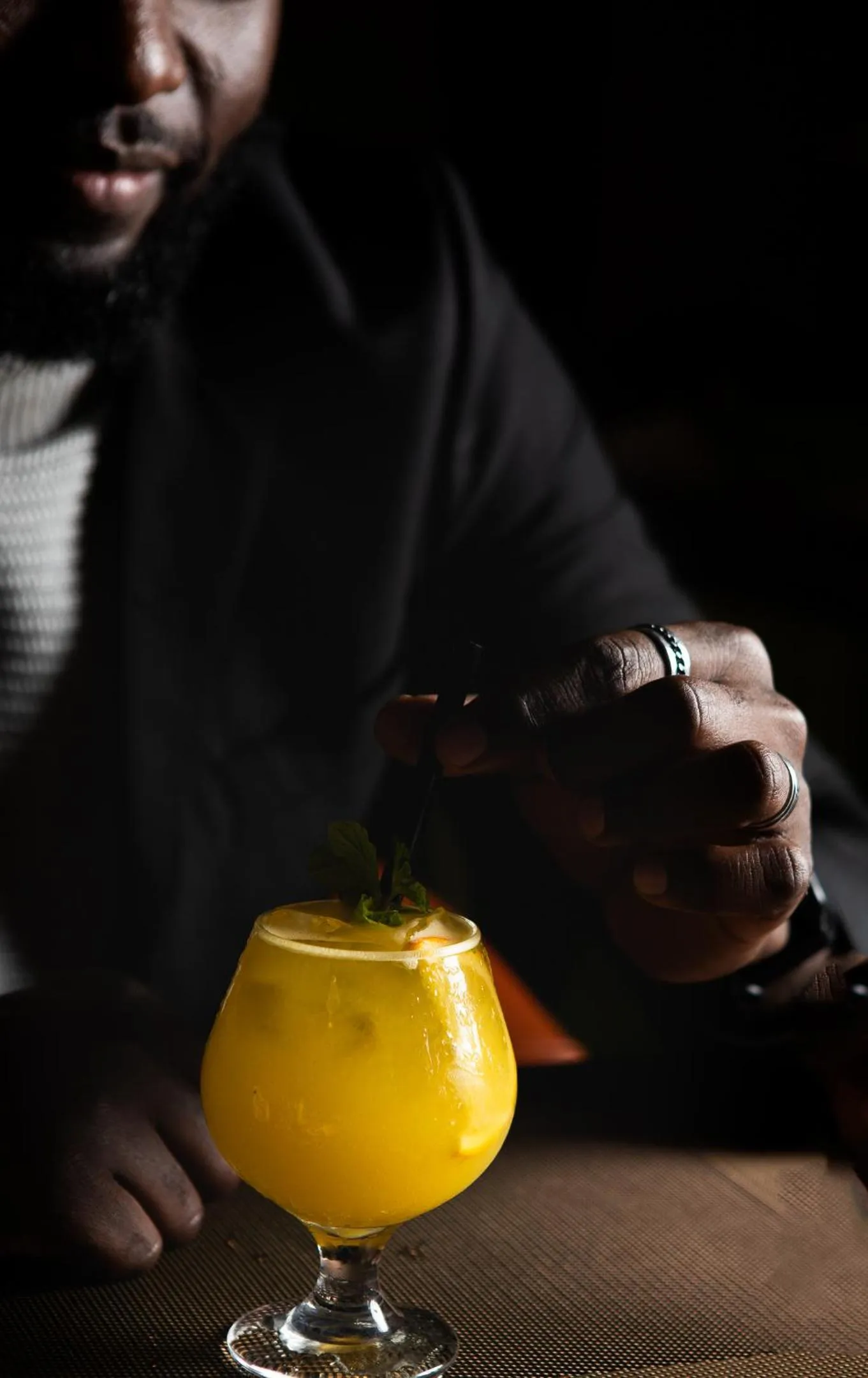 Food and drinks in The Emory Hotel