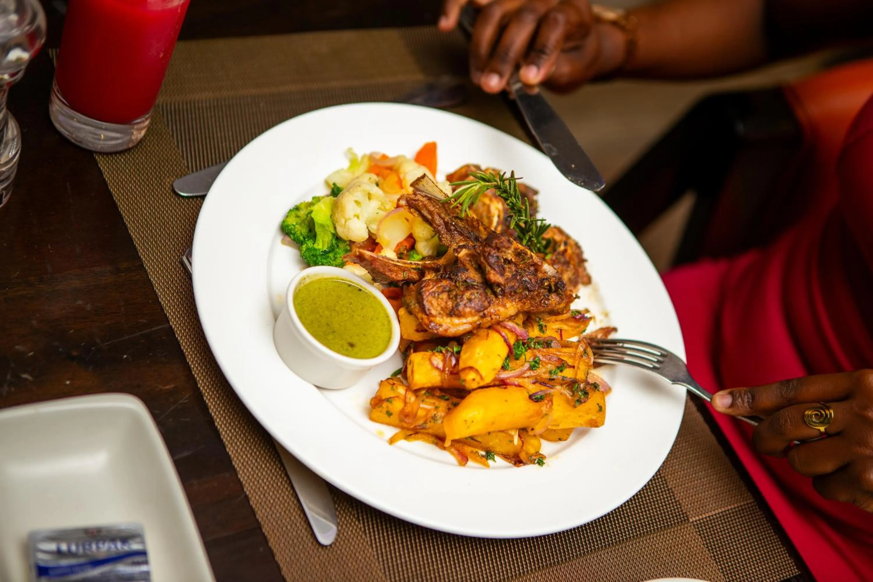 Food in The Emory Hotel