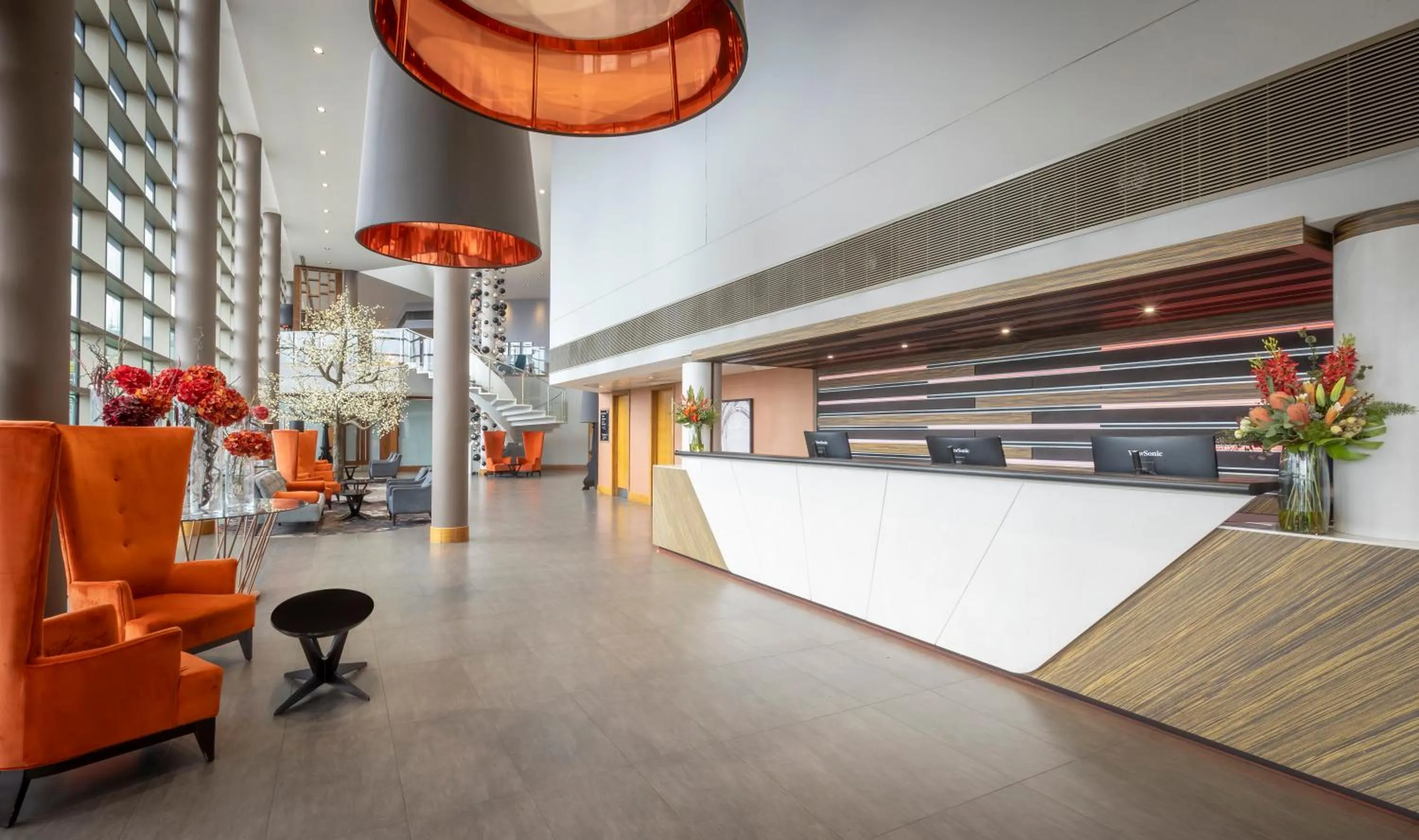 Lobby or reception in Clayton Hotel Birmingham