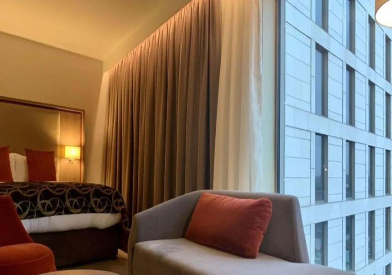 Living room in Clayton Hotel Birmingham