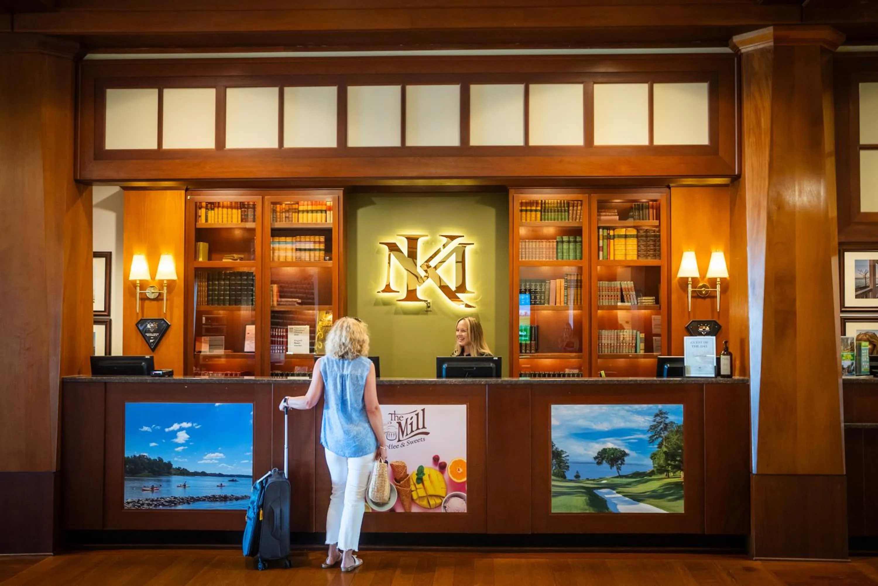 Lobby or reception in Kingsmill Resort
