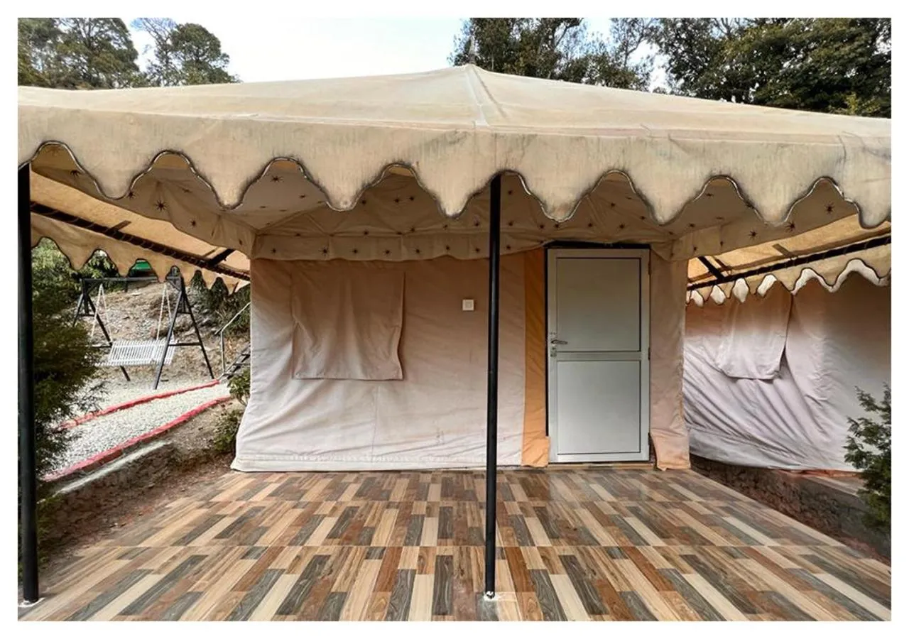Patio in The Cocoon Camps & nature Resorts