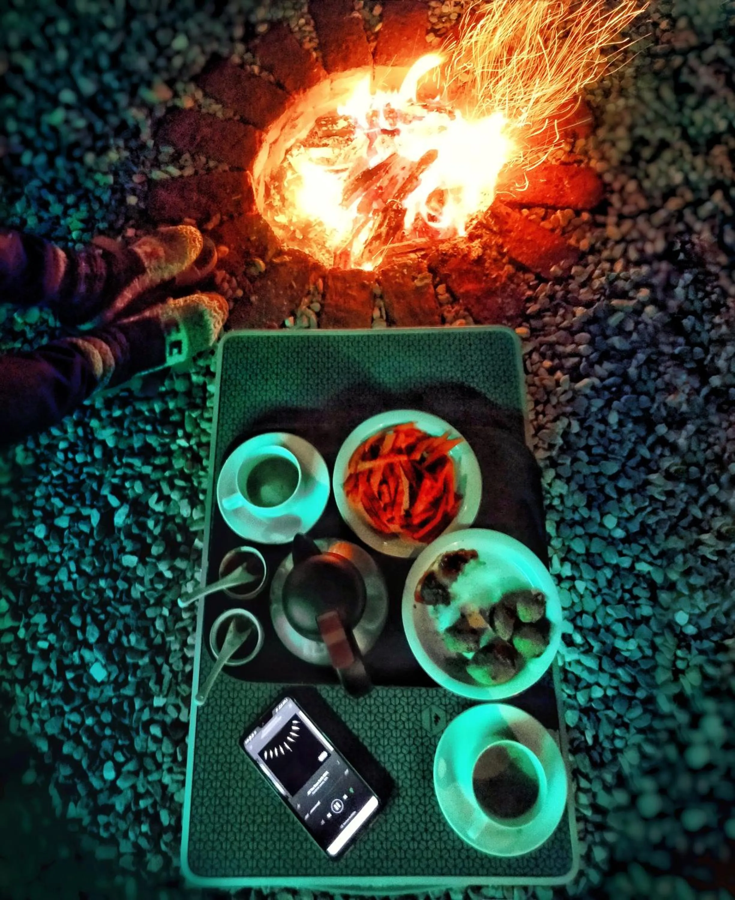 Food and drinks in The Cocoon Camps & nature Resorts