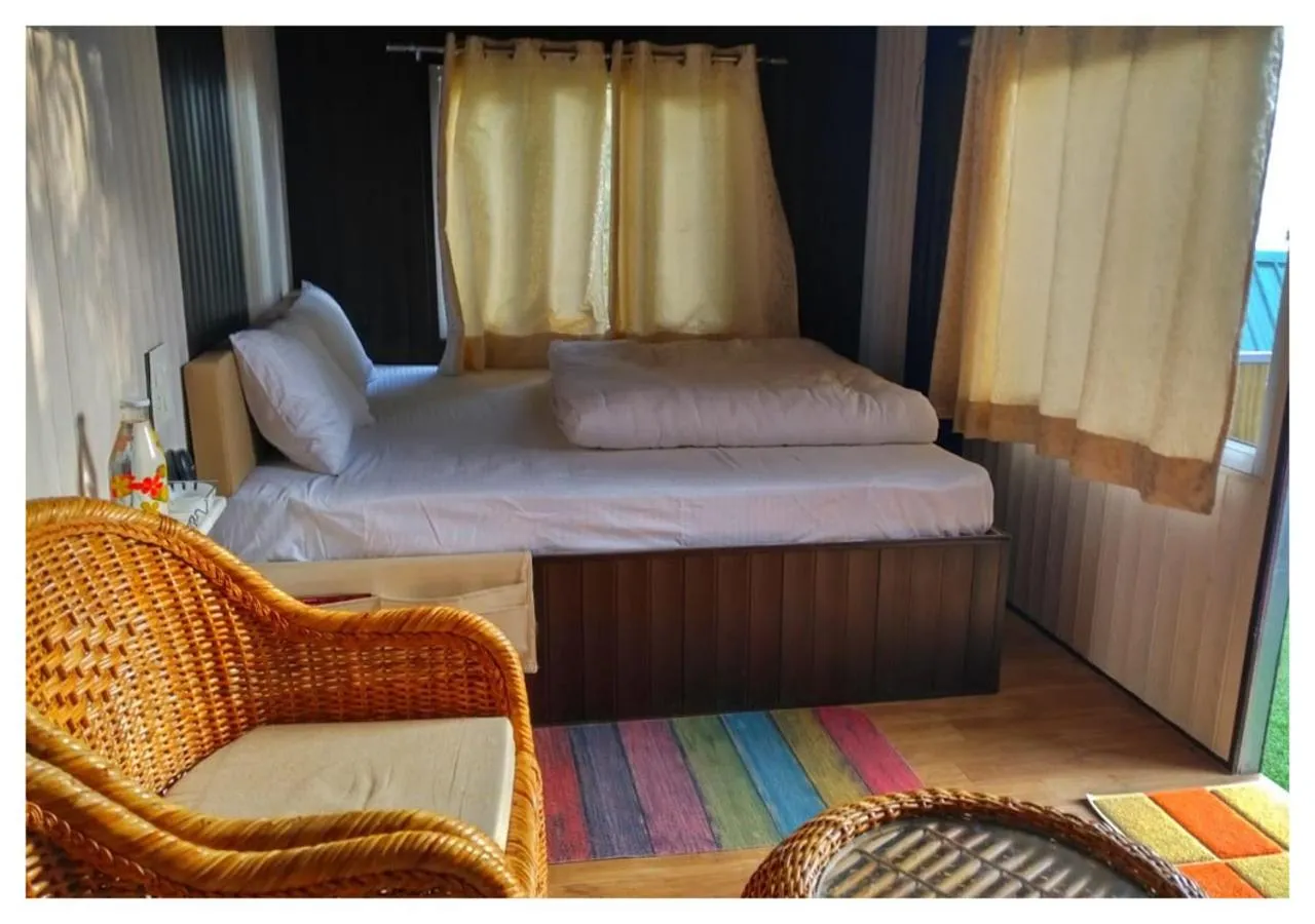 Bed in The Cocoon Camps & nature Resorts